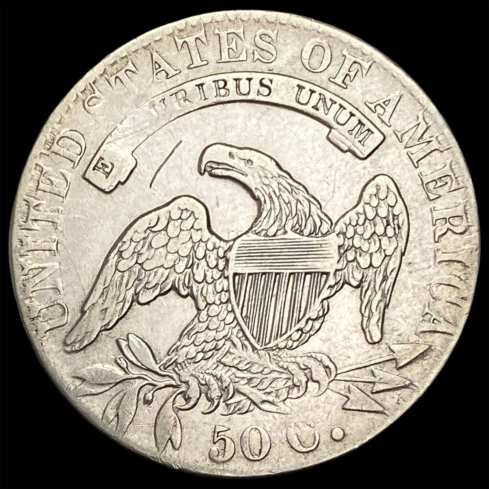 1831 Capped Bust Half Dollar ABOUT UNCIRCULATED - 2