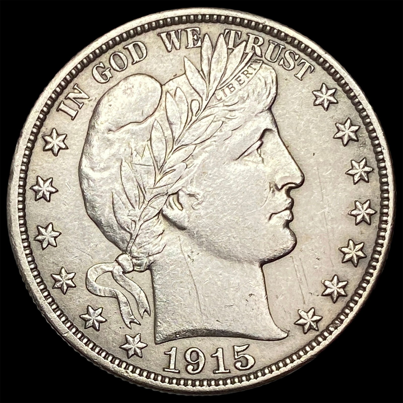 1915-S Silver Barber Half Dollar HIGH GRADE: 1915-S Silver Barber Half Dollar HIGH GRADE