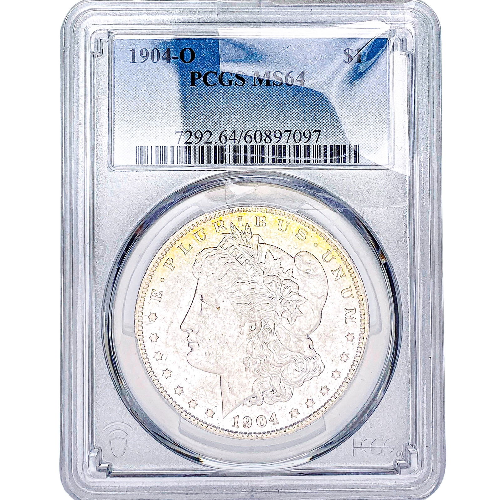 1904-O Morgan Silver Dollar PCGS MS64: 1904-O Morgan Silver Dollar PCGS MS64