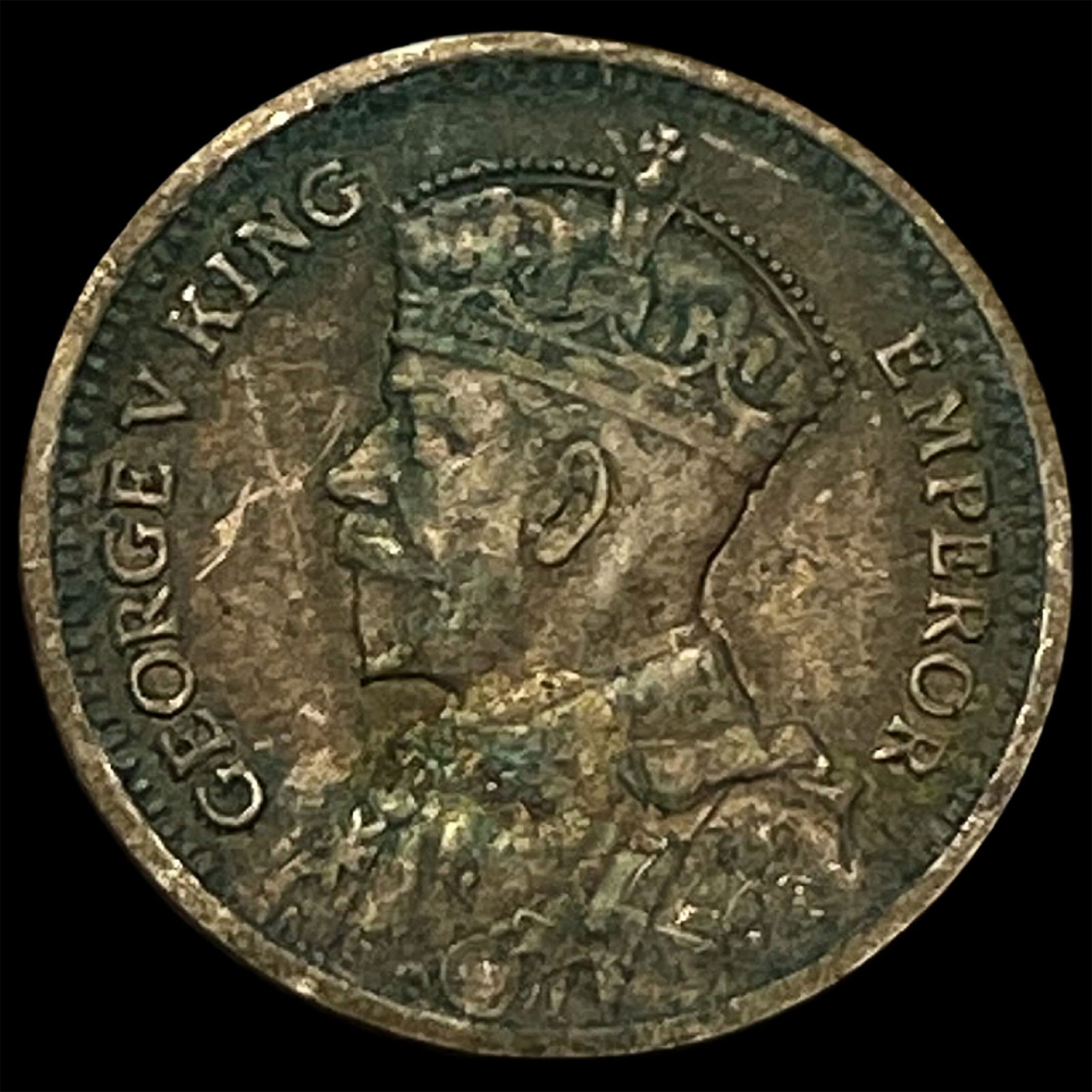 1934 New Zealand George V Silver 3 Pence NEARLY UNCIRCULATED: 1934 New Zealand George V Silver 3 Pence NEARLY UNCIRCULATED