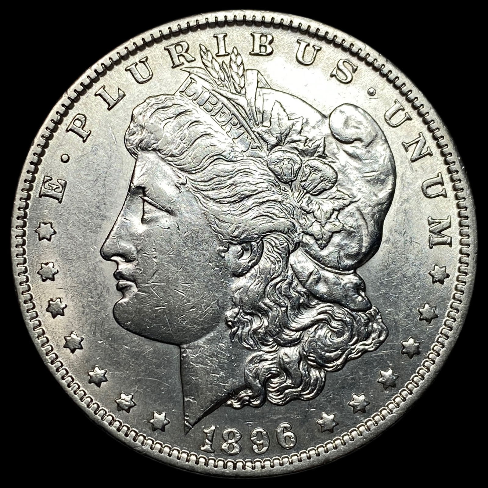 1896-O Silver Morgan Dollar CLOSELY UNCIRCULATED: 1896-O Silver Morgan Dollar CLOSELY UNCIRCULATED