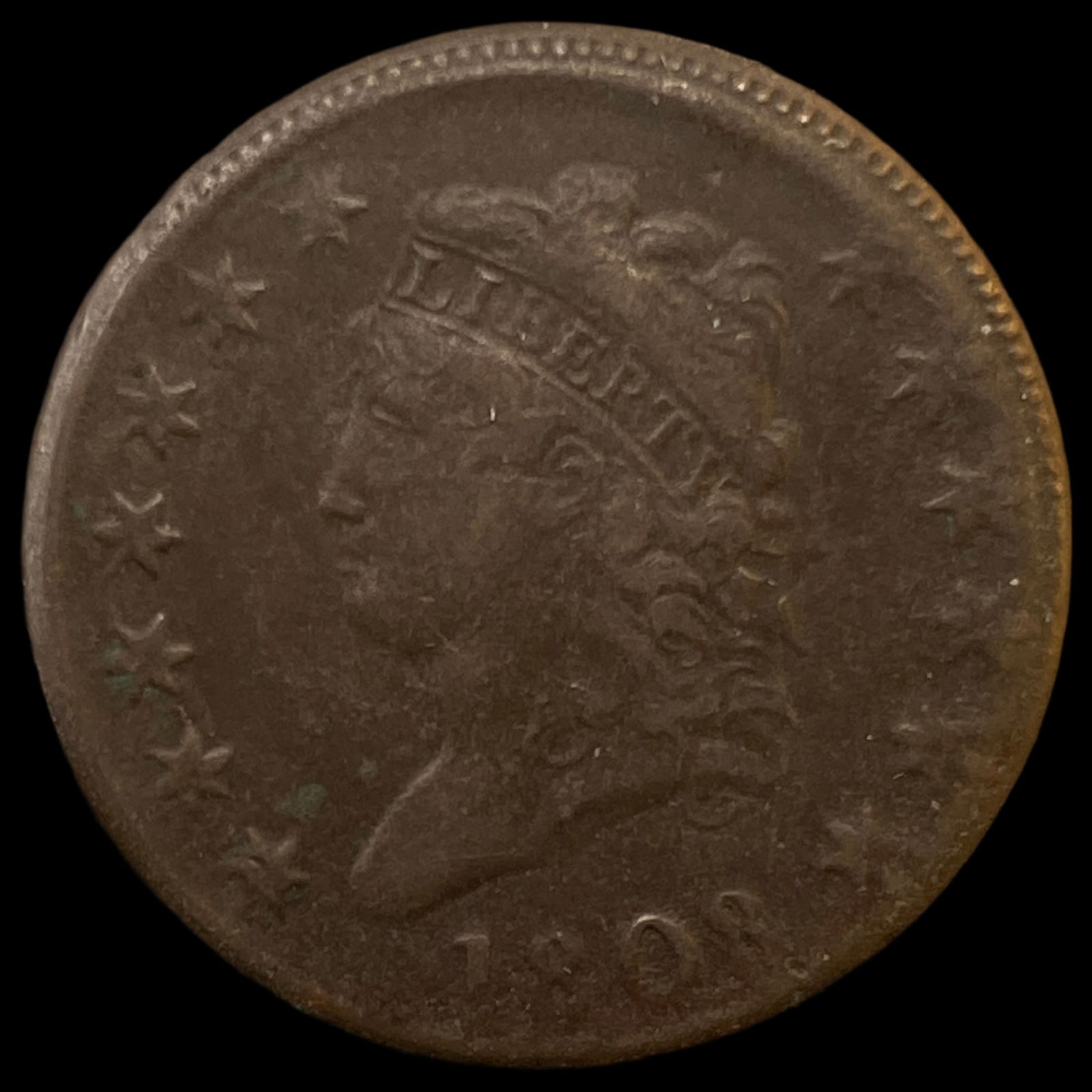 1808 Classic Head Large Cent LIGHTLY CIRCULATED (1 of 2)