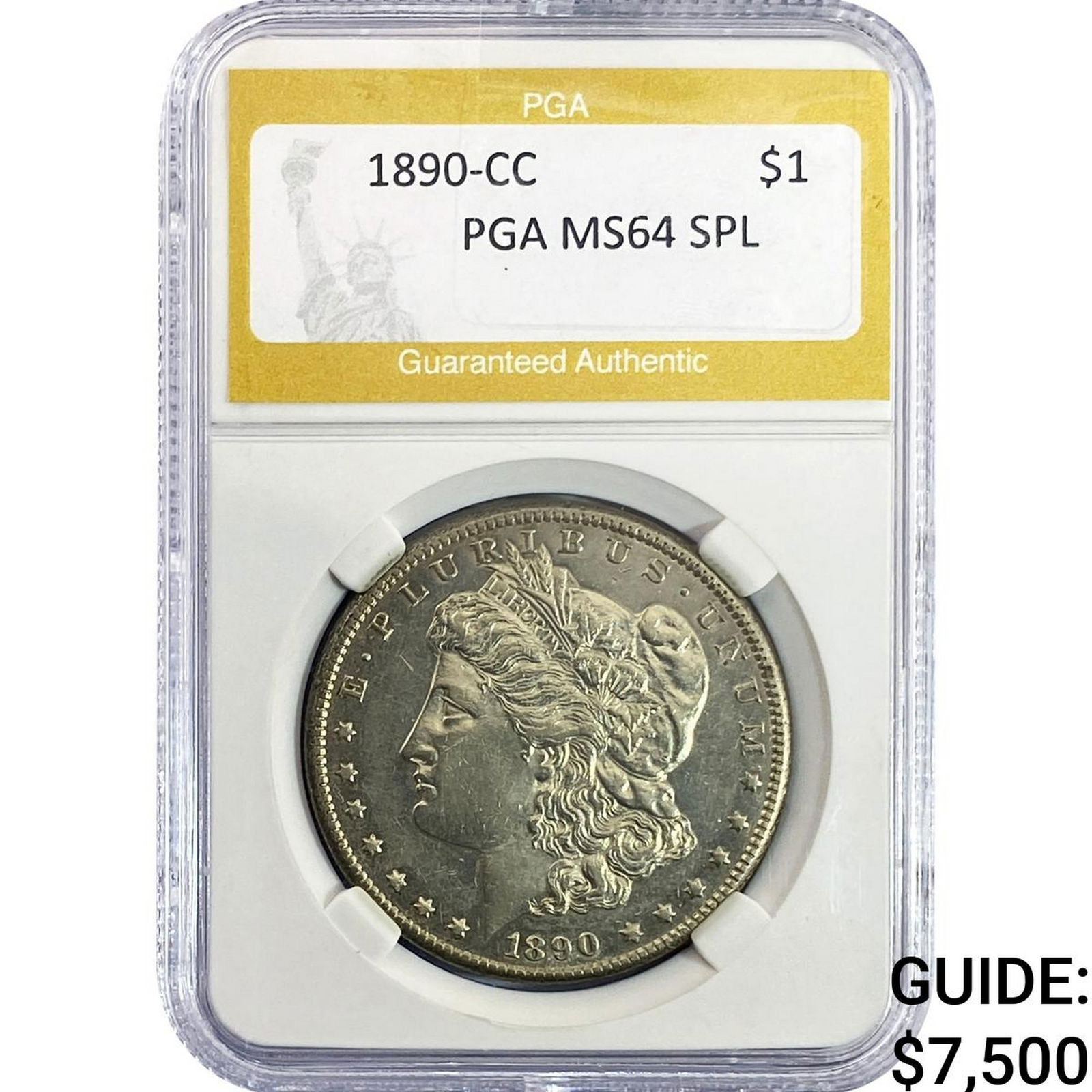 1890-CC Morgan Silver Dollar PGA MS64 SPL (1 of 2)