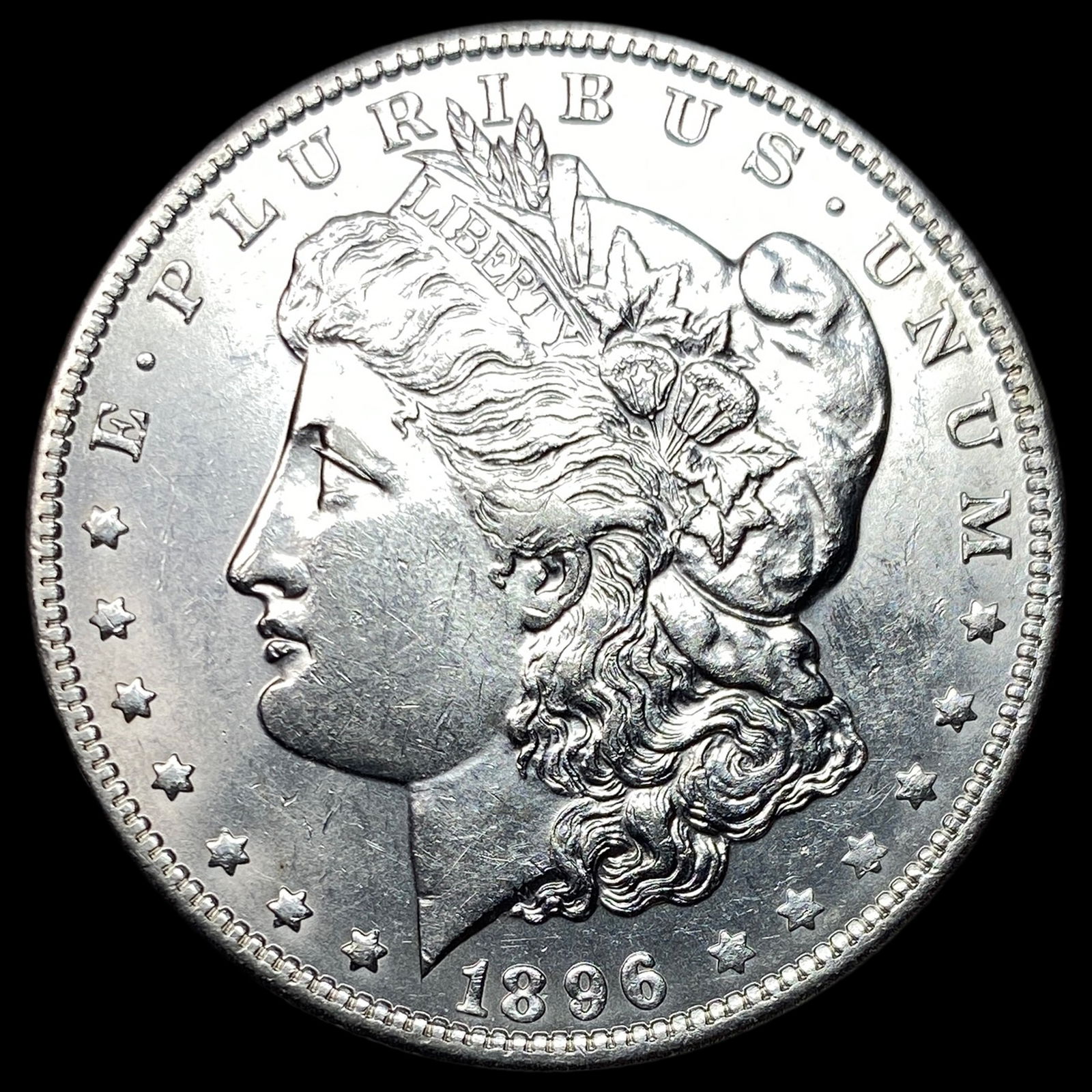1896-O Silver Morgan Dollar CLOSELY UNCIRCULATED: 1896-O Silver Morgan Dollar CLOSELY UNCIRCULATED