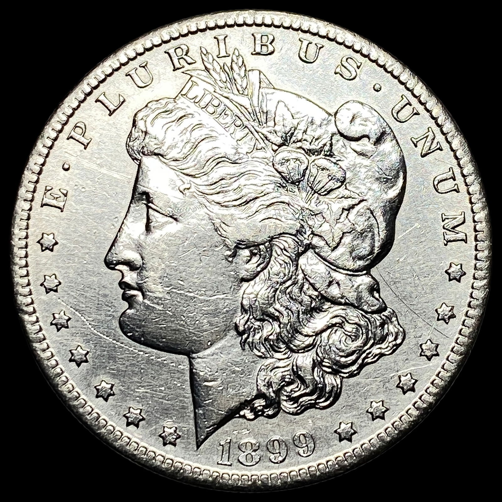 1899-S Silver Morgan Dollar CLOSELY UNCIRCULATED: 1899-S Silver Morgan Dollar CLOSELY UNCIRCULATED