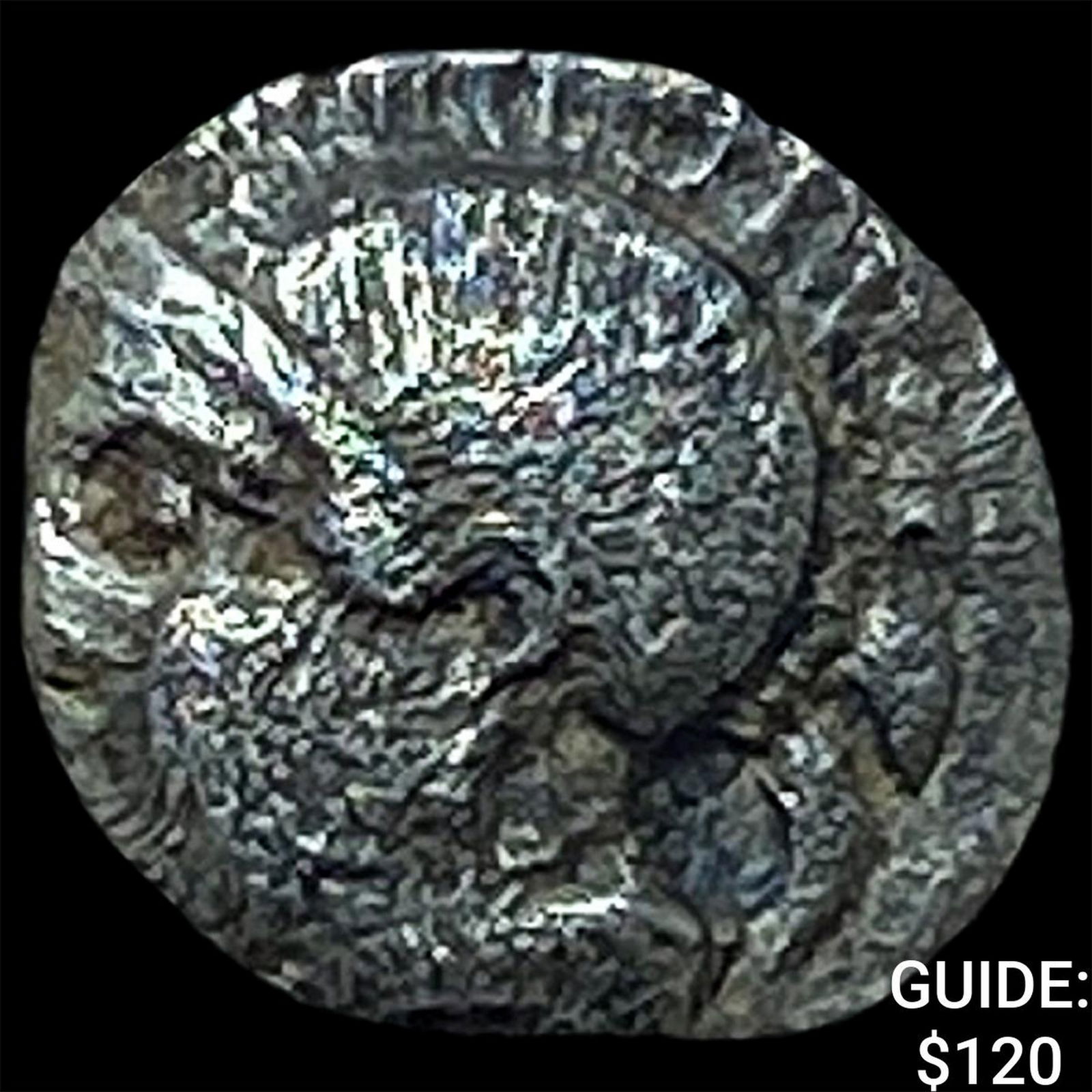 Ancient Greece Aeolis 450-440 BC SIlver Hemiobol NEARLY UNCIRCULATED: Ancient Greece Aeolis 450-440 BC SIlver Hemiobol NEARLY UNCIRCULATED
