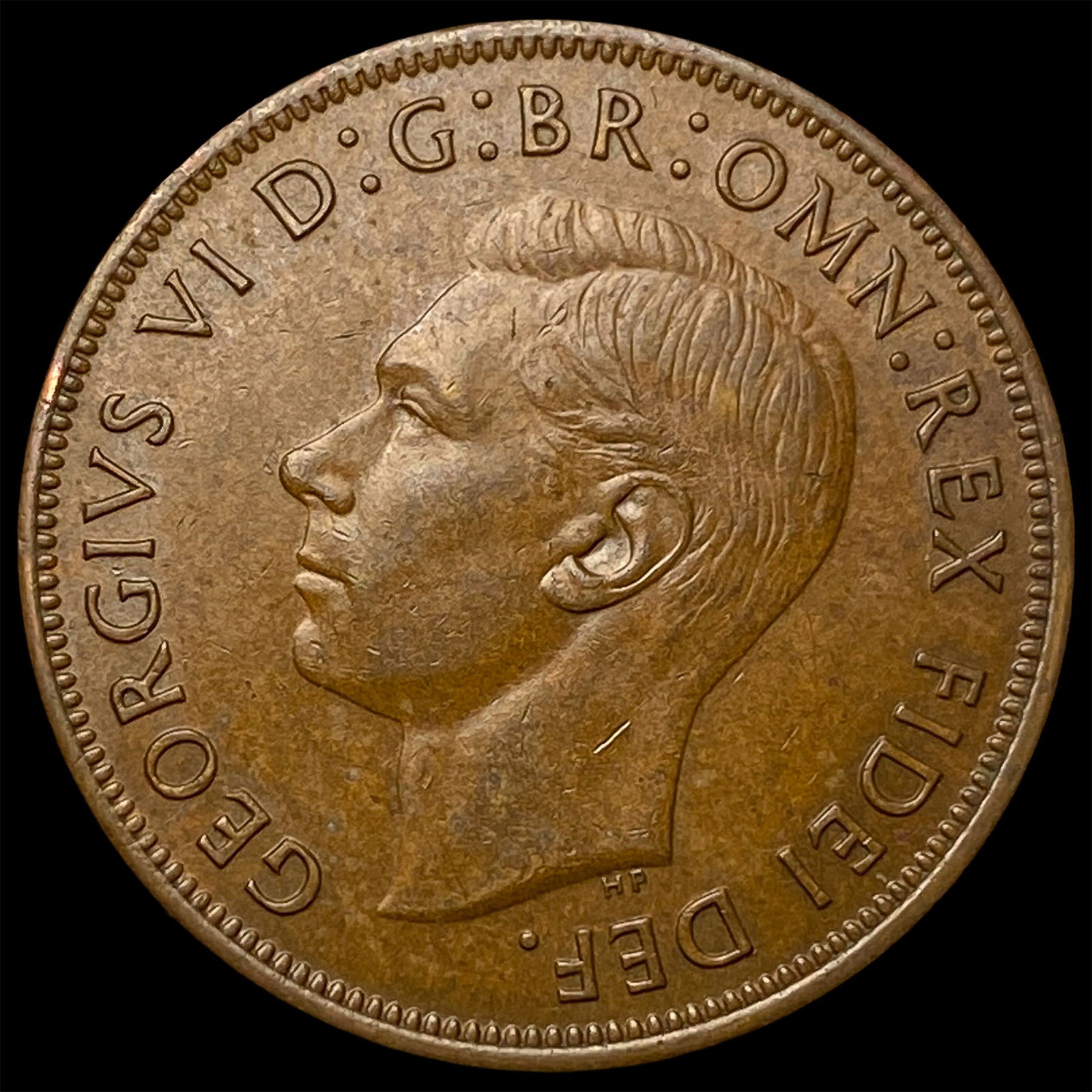 1950 Great Britain George VI Copper Penny CHOICE BU: 1950 Great Britain George VI Copper Penny CHOICE BU