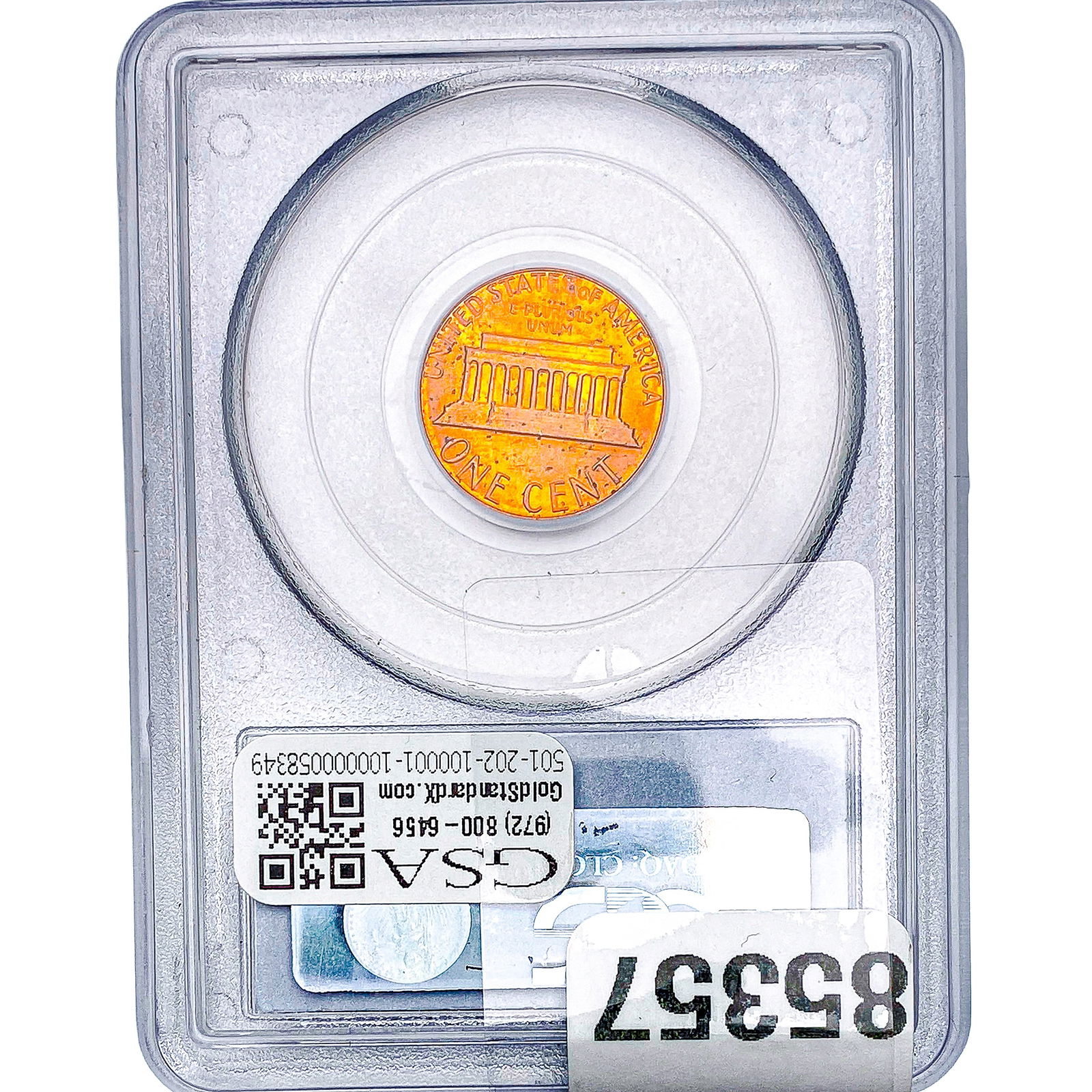 1985 Wheat Cent PCGS MS63 RD - 2