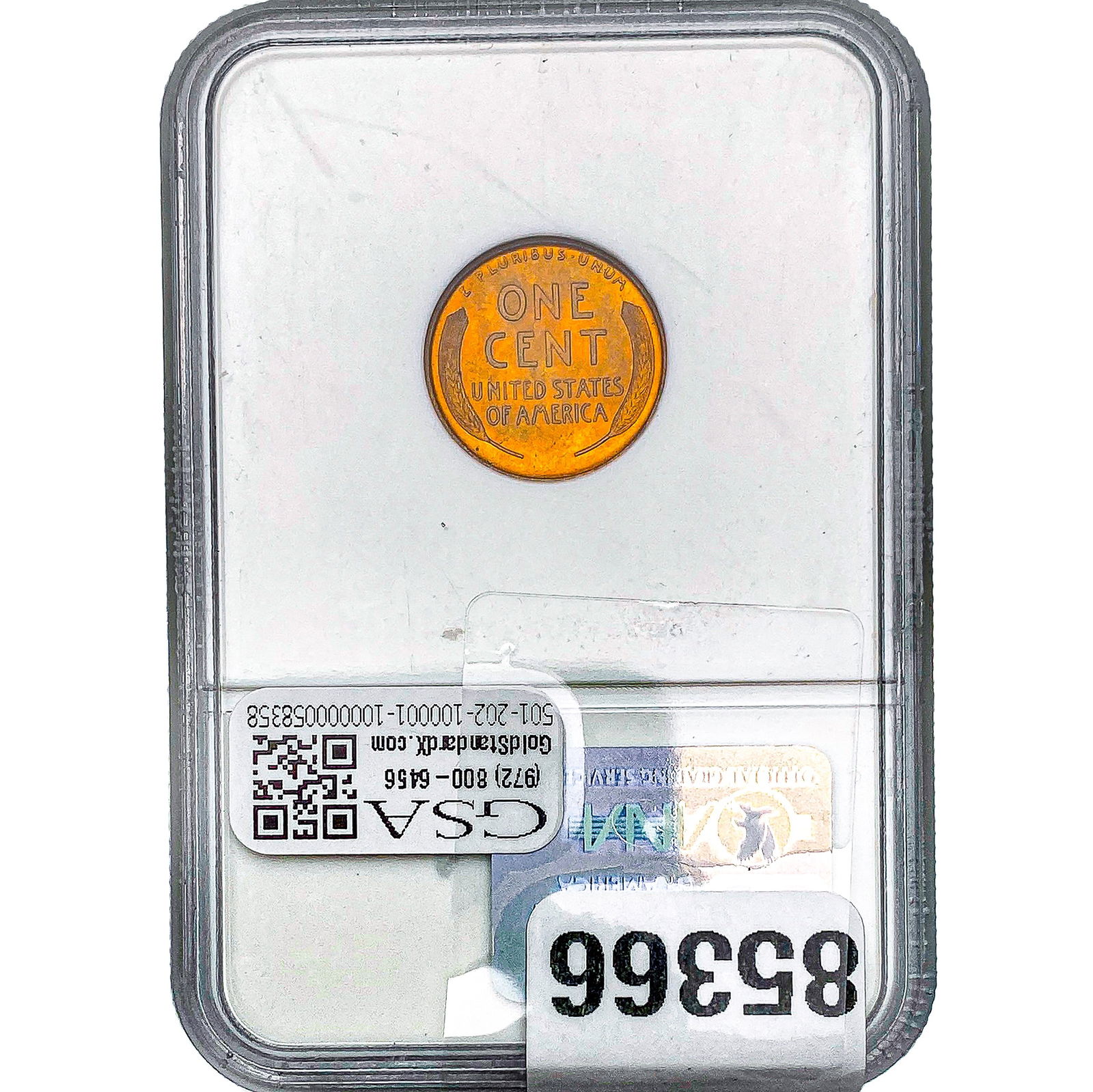 1909 Wheat Cent NGC MS65 RD - 2