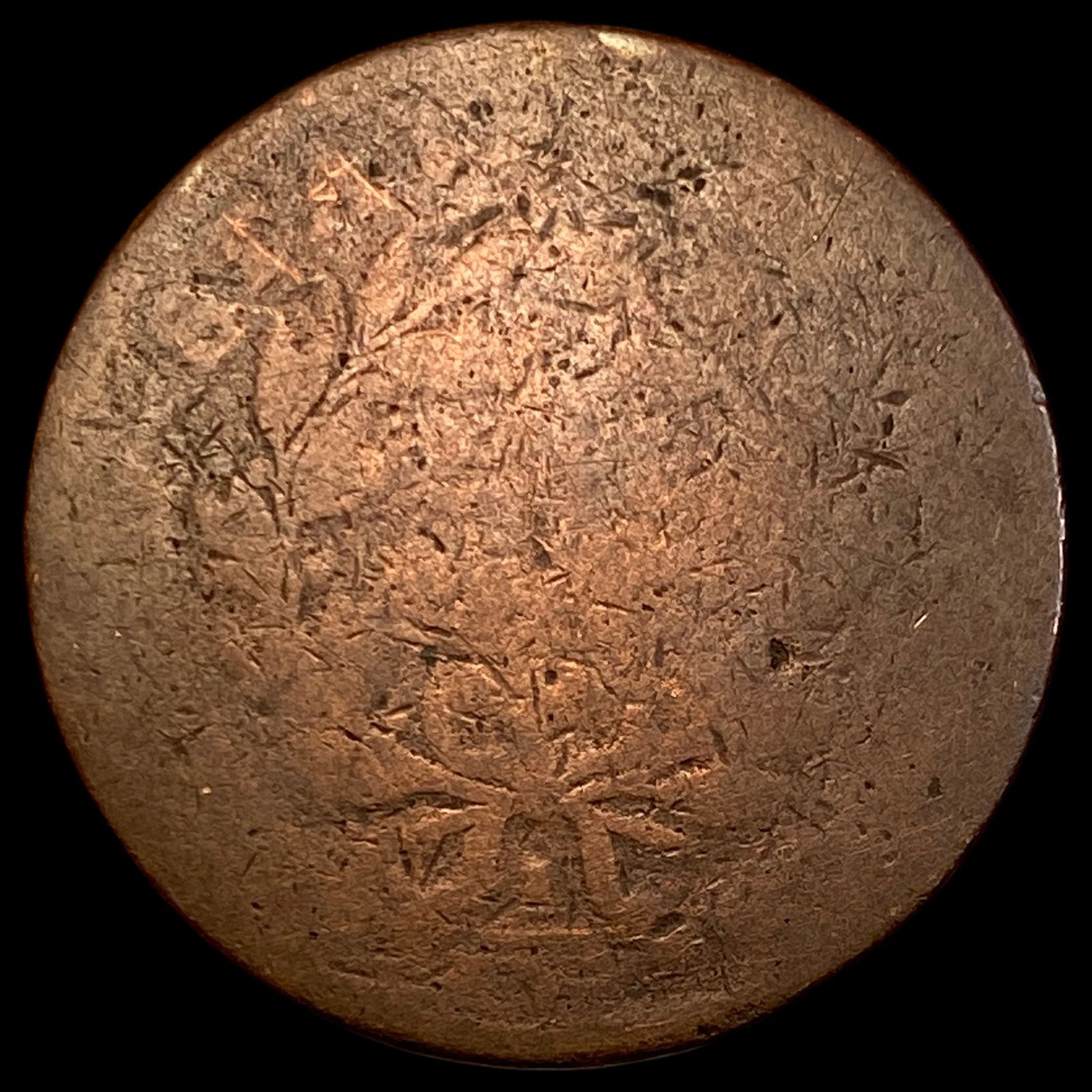 1800 Draped Bust Large Cent NICELY CIRCULATED - 2