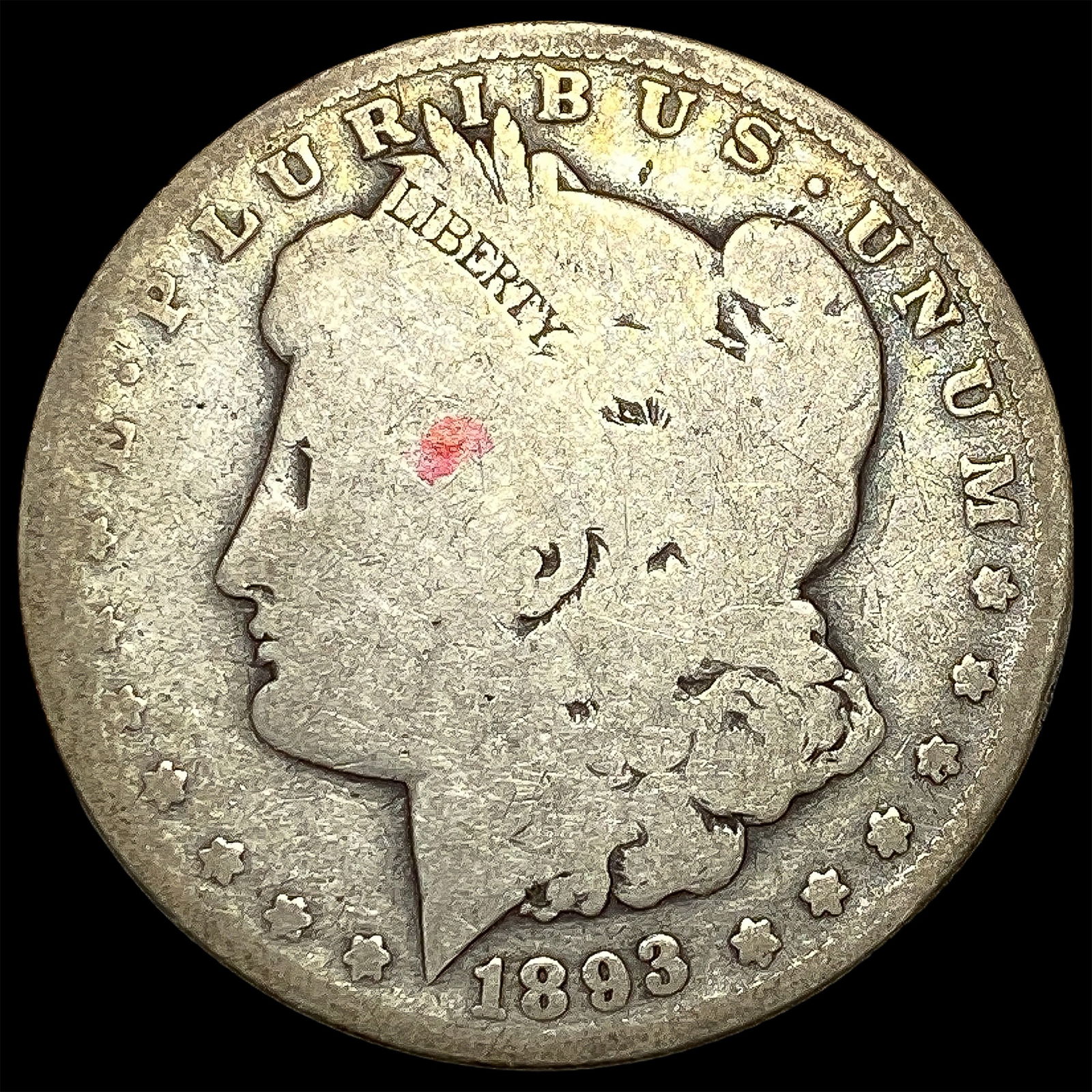 1893-O Silver Morgan Dollar NICELY CIRCULATED: 1893-O Silver Morgan Dollar NICELY CIRCULATED