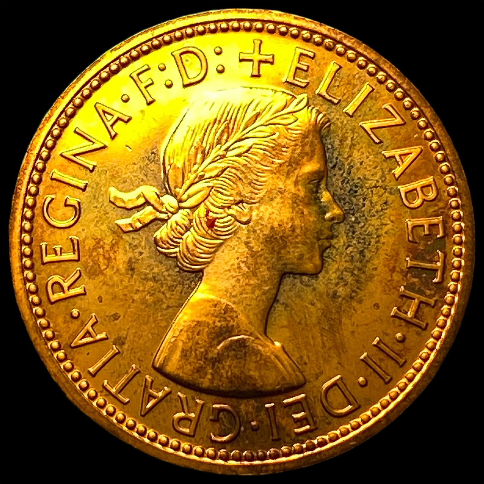 1970 Great Britain Elizabeth II Proof Copper Half Penny CHOICE AU: 1970 Great Britain Elizabeth II Proof Copper Half Penny CHOICE AU