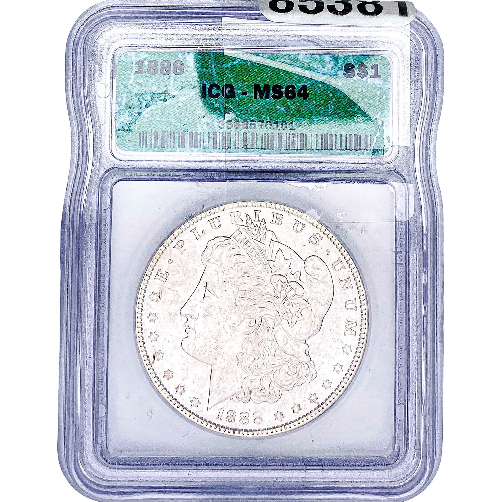1888 Morgan Silver Dollar ICG MS64 (1 of 2)