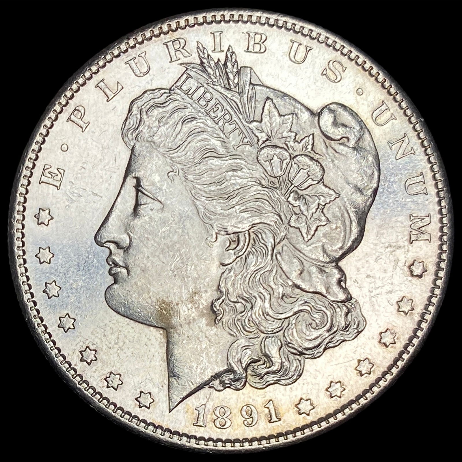 1891-S Silver Morgan Dollar UNCIRCULATED: 1891-S Silver Morgan Dollar UNCIRCULATED
