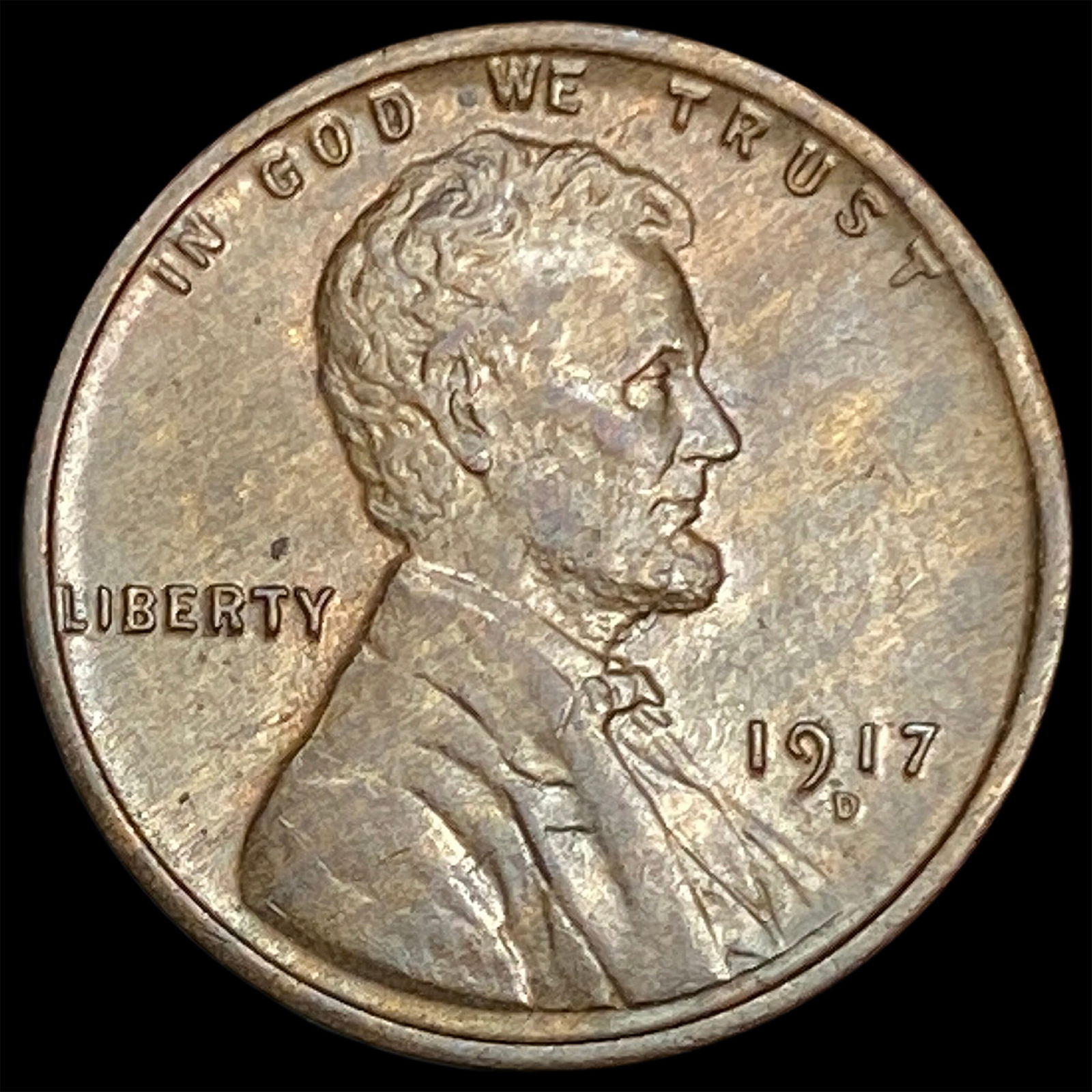 1917-D Lincoln Wheat Cent UNCIRCULATED (1 of 2)