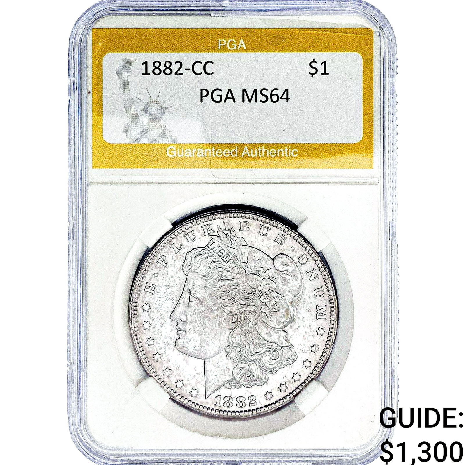 1882-CC Morgan Silver Dollar PGA MS64 (1 of 2)