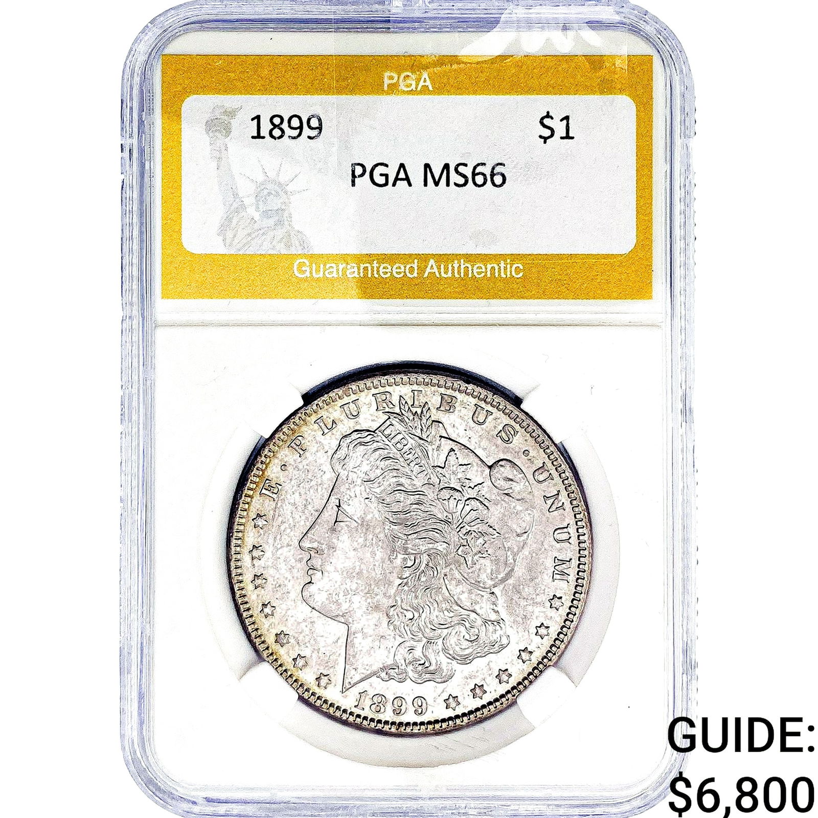 1899 Morgan Silver Dollar PGA MS66 (1 of 2)