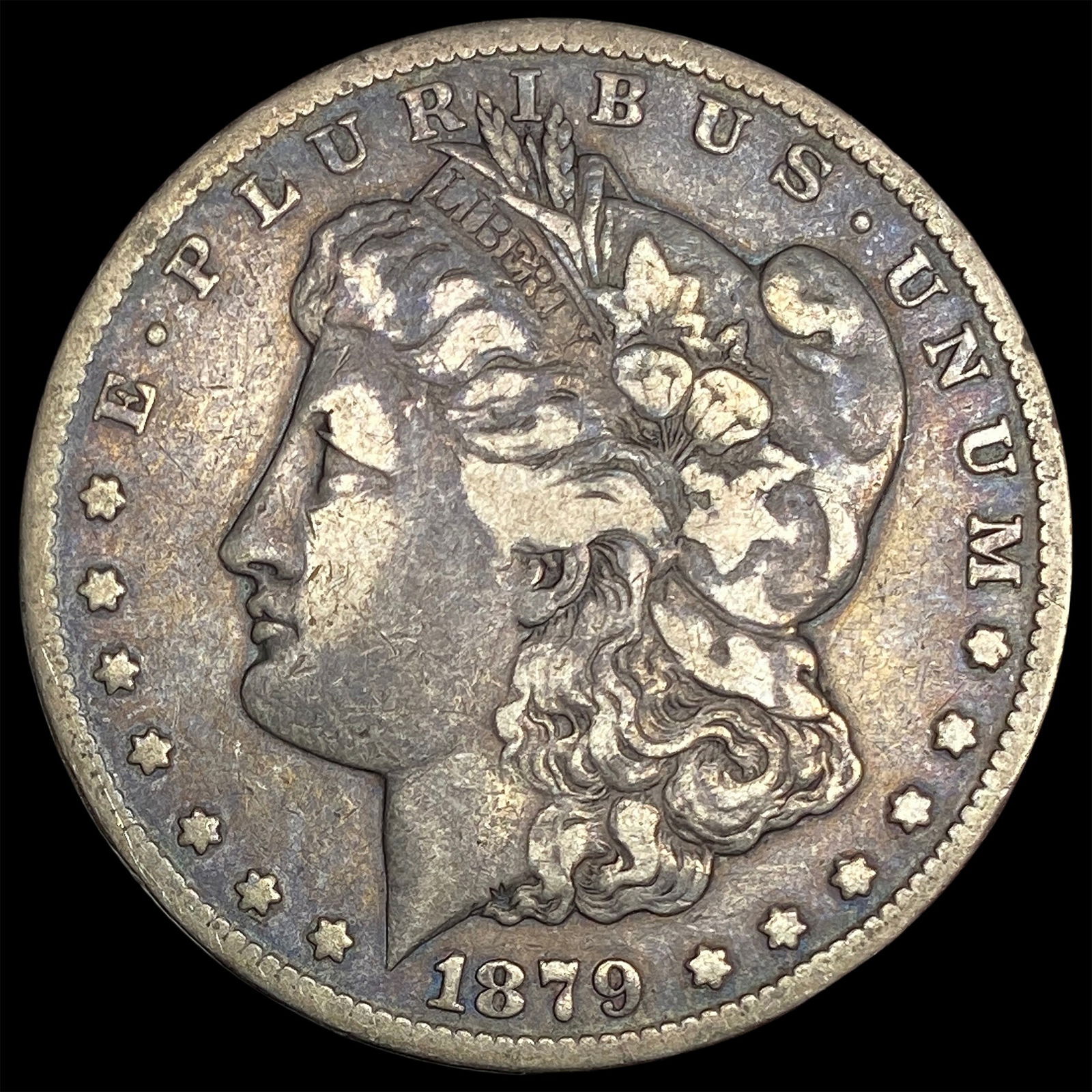 1879-CC Silver Morgan Dollar LIGHTLY CIRCULATED: 1879-CC Silver Morgan Dollar LIGHTLY CIRCULATED