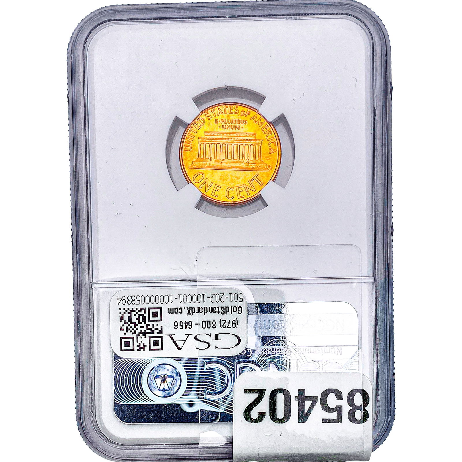 1995 Wheat Cent NGC MS68 RD - 2