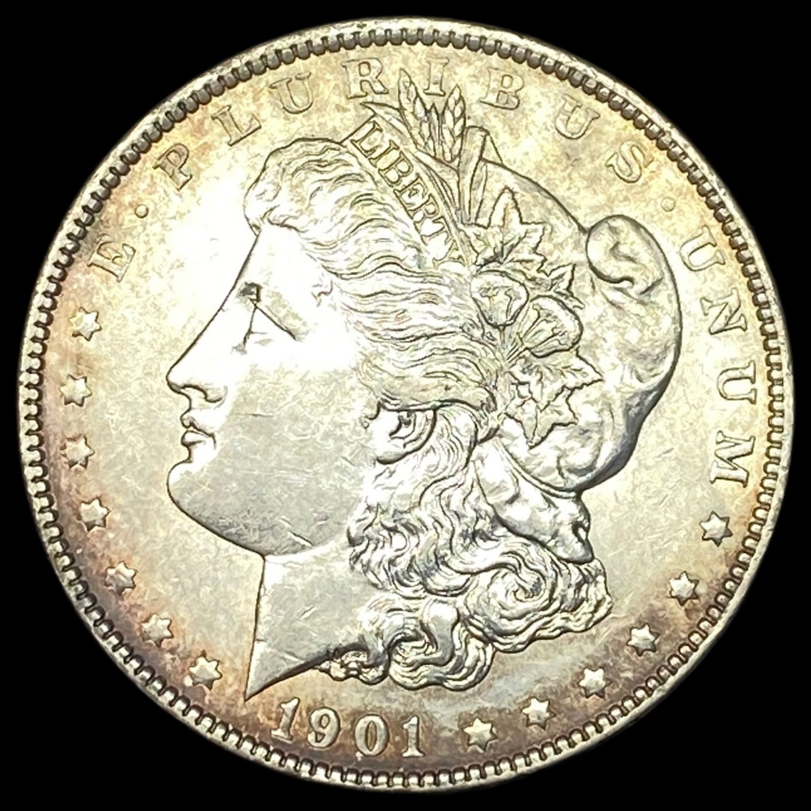 1901 Silver Morgan Dollar CLOSELY UNCIRCULATED: 1901 Silver Morgan Dollar CLOSELY UNCIRCULATED