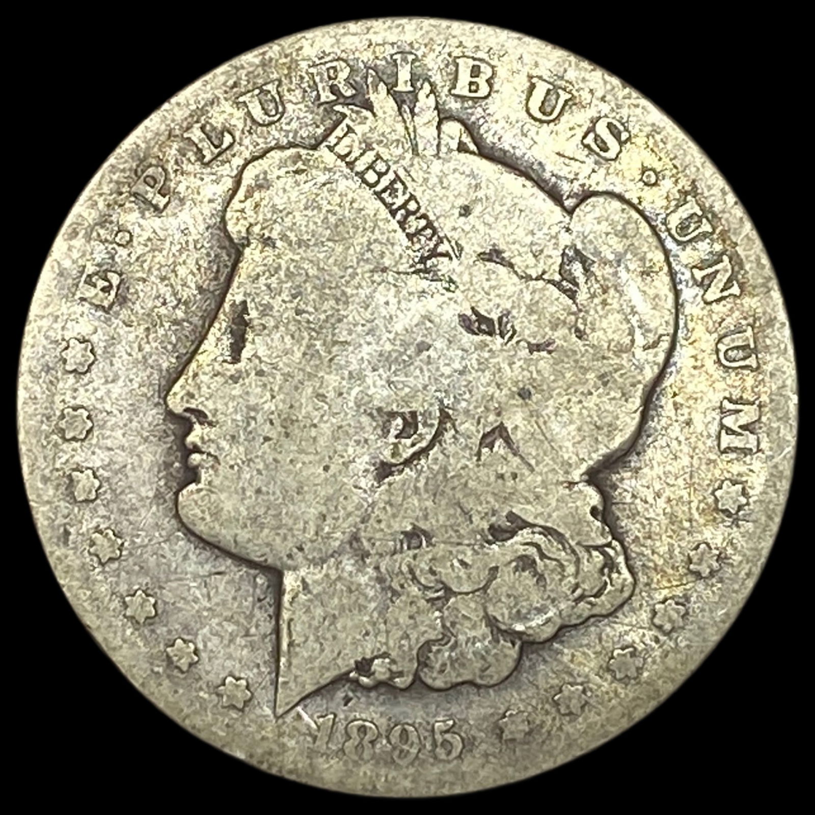 1895-S Silver Morgan Dollar NICELY CIRCULATED: 1895-S Silver Morgan Dollar NICELY CIRCULATED