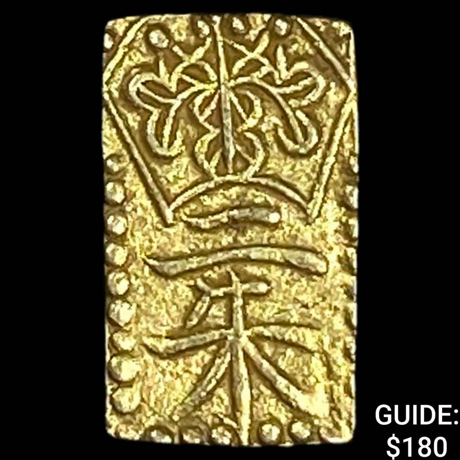 Japan 1832-1858 Gold 2 Shu CLOSELY UNCIRCULATED: Japan 1832-1858 Gold 2 Shu CLOSELY UNCIRCULATED