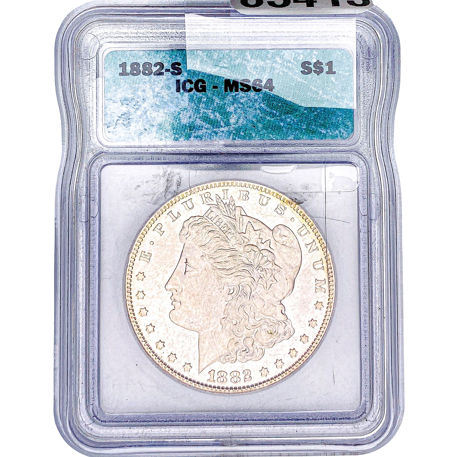 1882-S Morgan Silver Dollar ICG MS64 (1 of 2)
