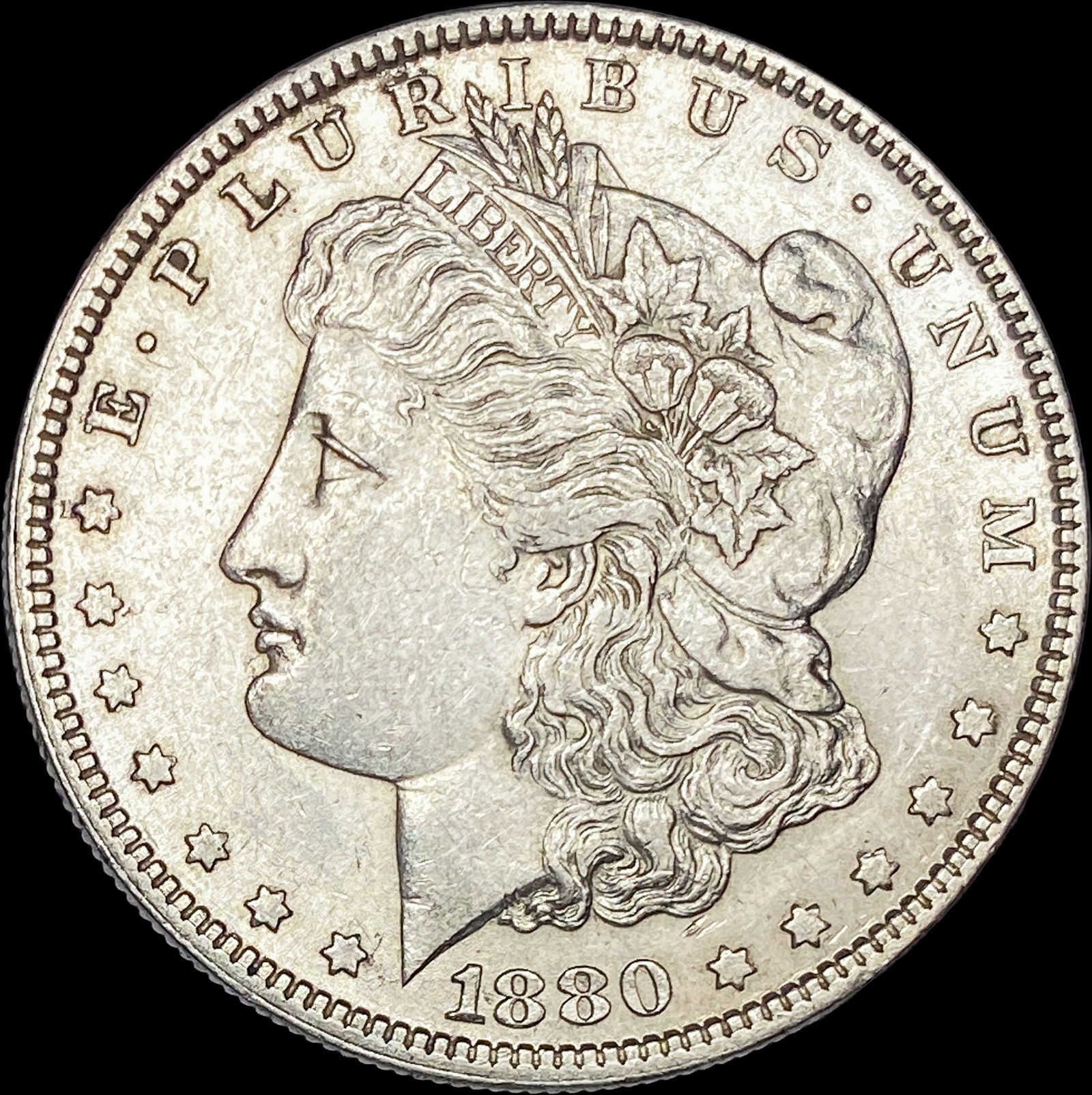 1880-O Micro O Morgan Silver Dollar UNCIRCULATED: 1880-O Micro O Morgan Silver Dollar UNCIRCULATED