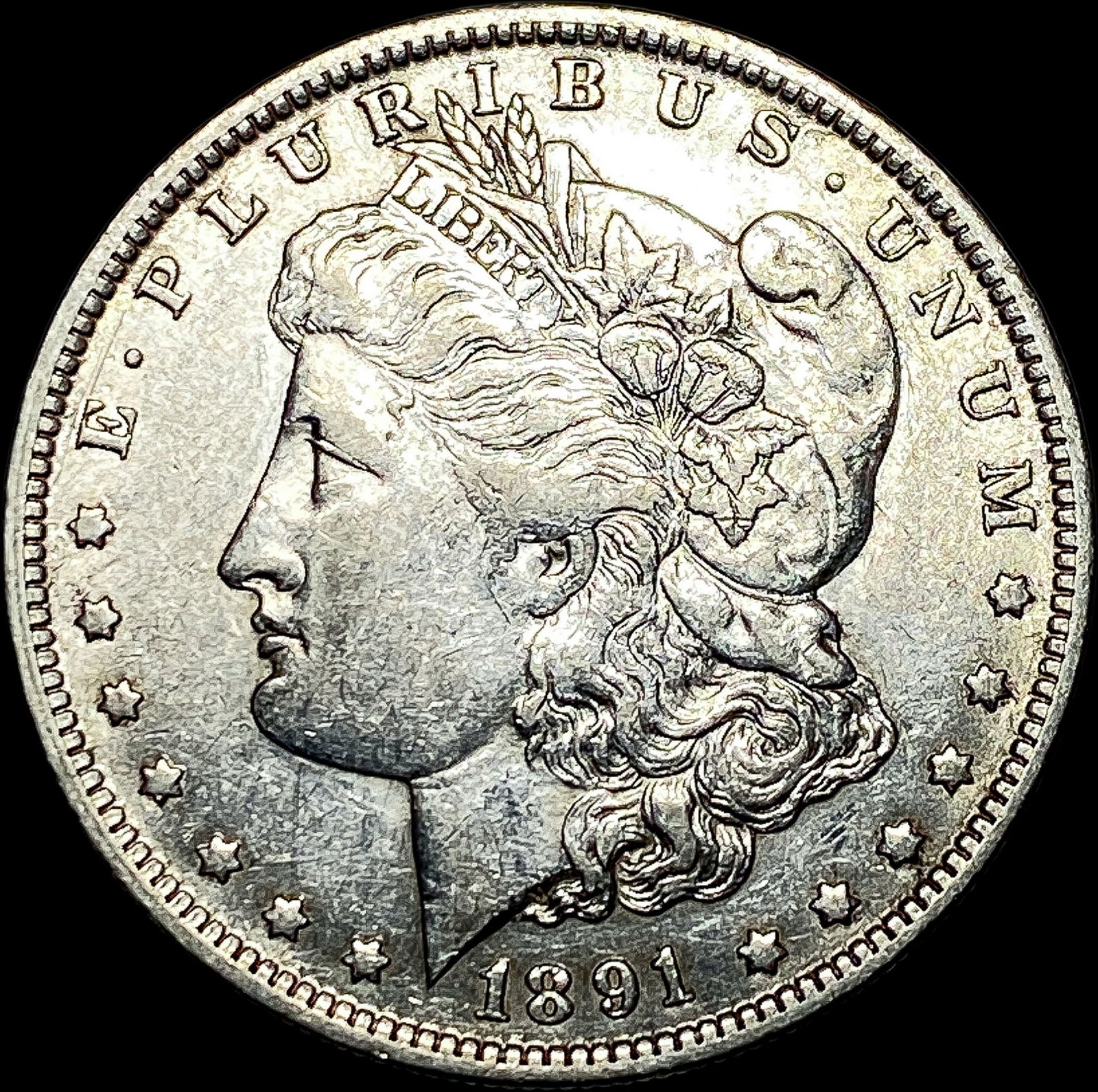 1891-O Morgan Silver Dollar CHOICE AU (1 of 2)
