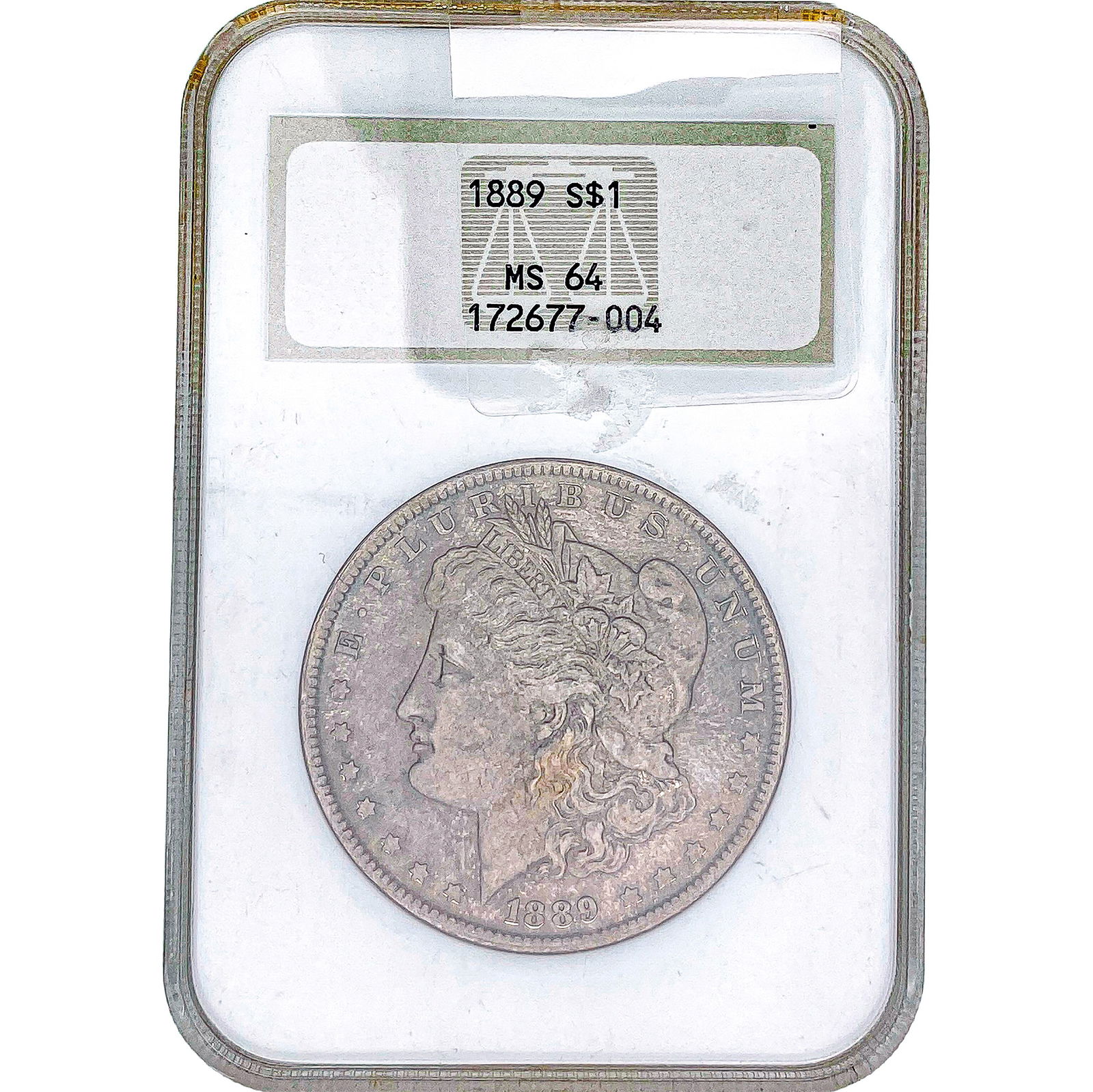1889 Morgan Silver Dollar NGC MS64 (1 of 2)