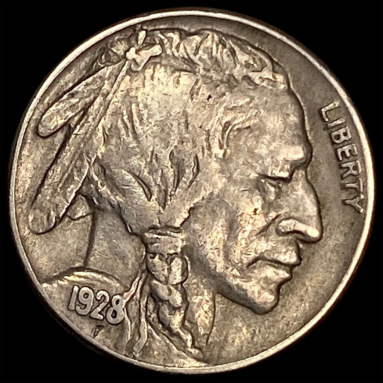 1928-S Buffalo Nickel NEARLY UNCIRCULATED (1 of 2)