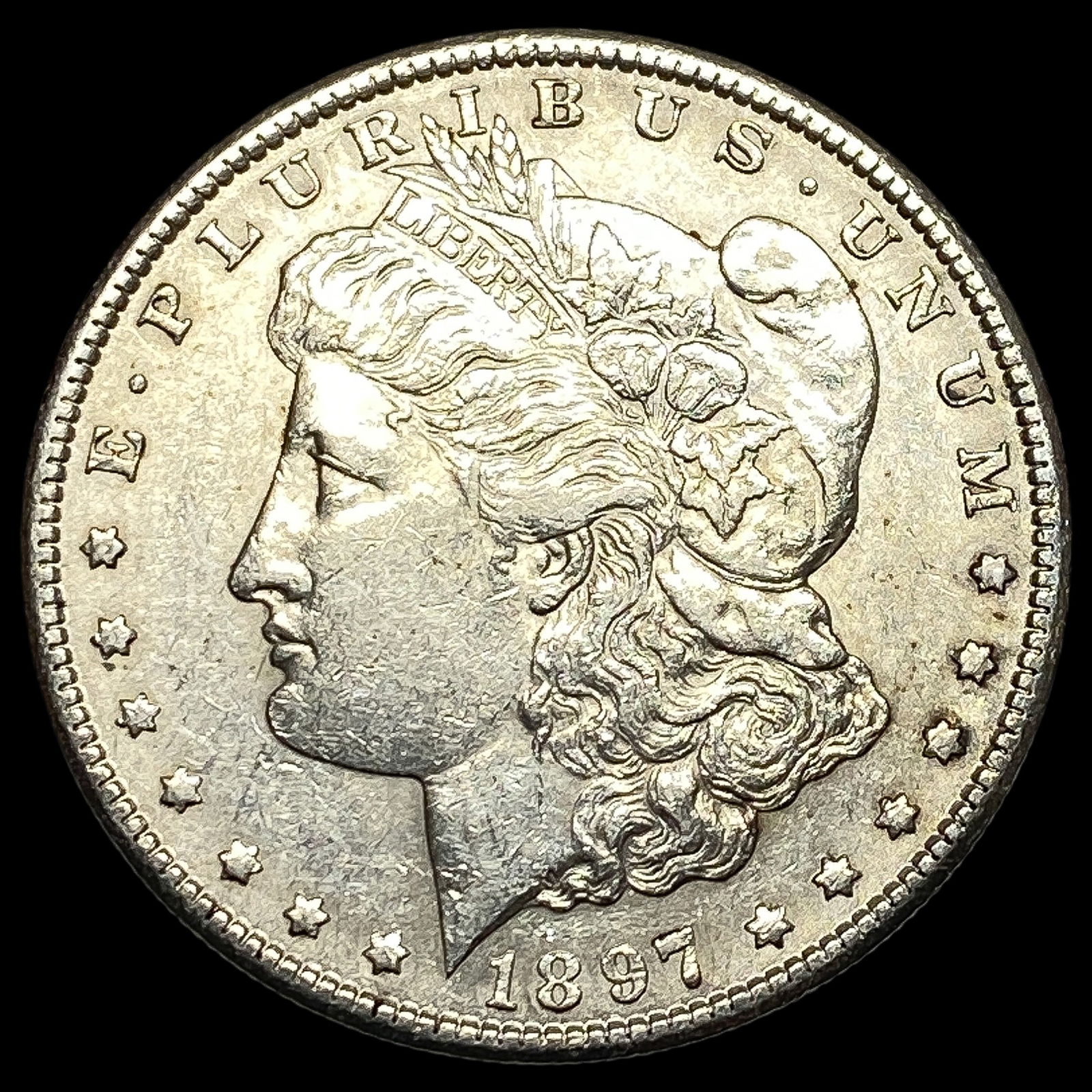 1897-S Silver Morgan Dollar UNCIRCULATED: 1897-S Silver Morgan Dollar UNCIRCULATED