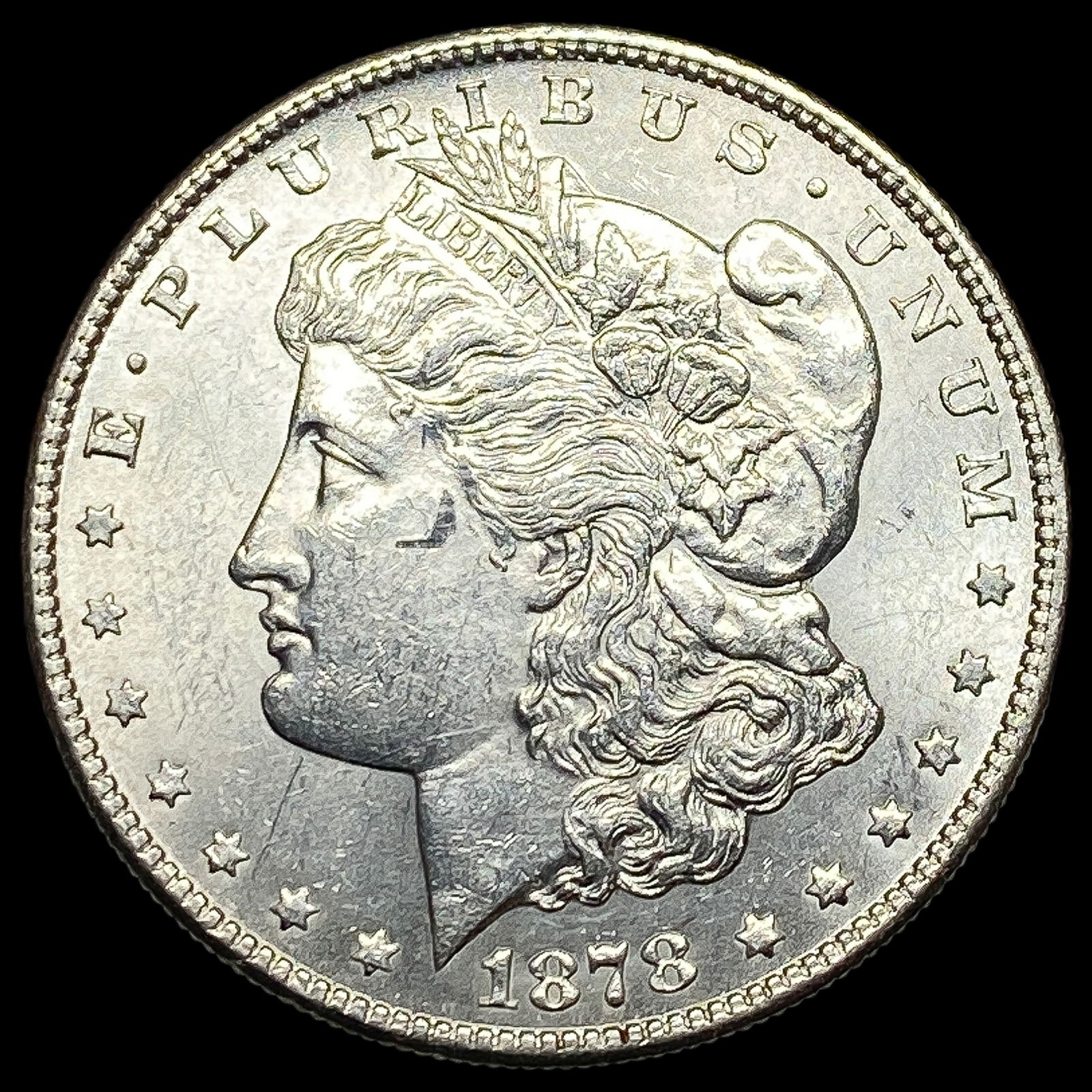 1878-S Silver Morgan Dollar UNCIRCULATED: 1878-S Silver Morgan Dollar UNCIRCULATED