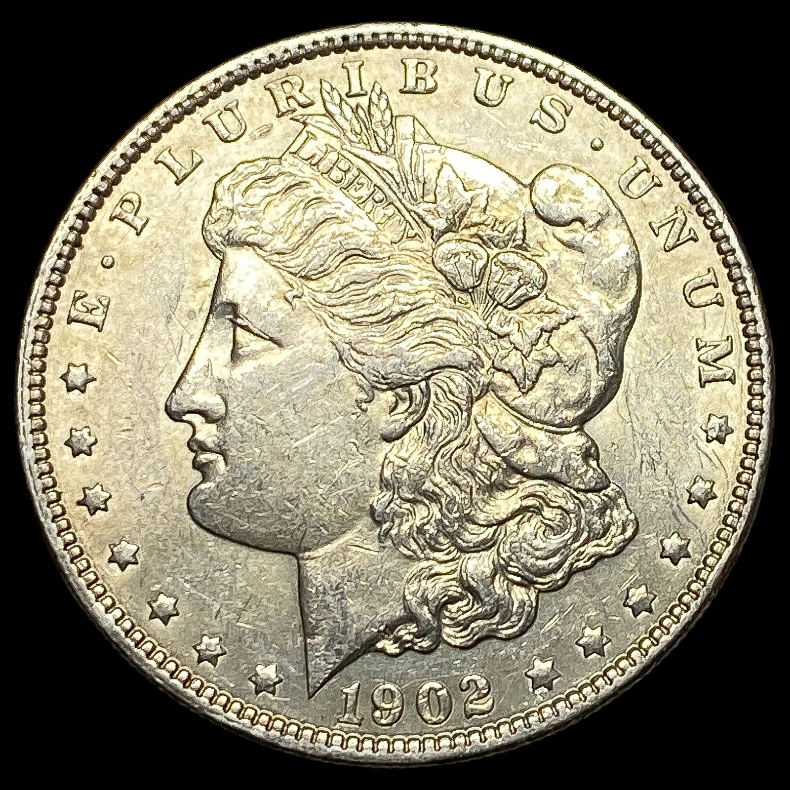 1902 Morgan Silver Dollar CLOSELY UNCIRCULATED: 1902 Morgan Silver Dollar CLOSELY UNCIRCULATED