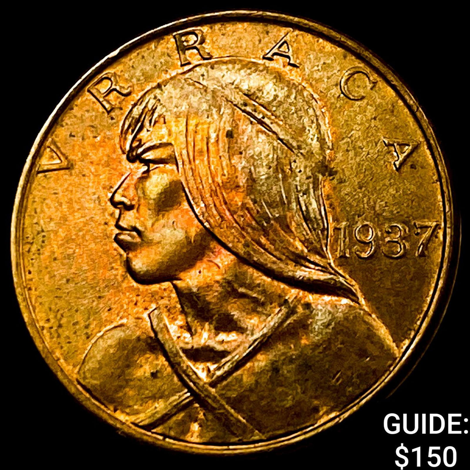 1937 Panama 1 Centesimo UNCIRCULATED: 1937 Panama 1 Centesimo UNCIRCULATED