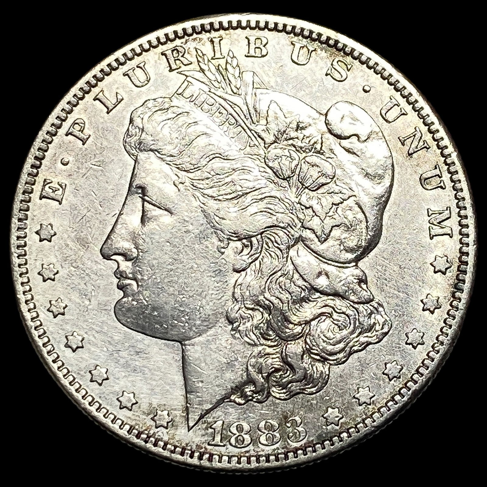 1883-S Silver Morgan Dollar NEARLY UNCIRCULATED: 1883-S Silver Morgan Dollar NEARLY UNCIRCULATED