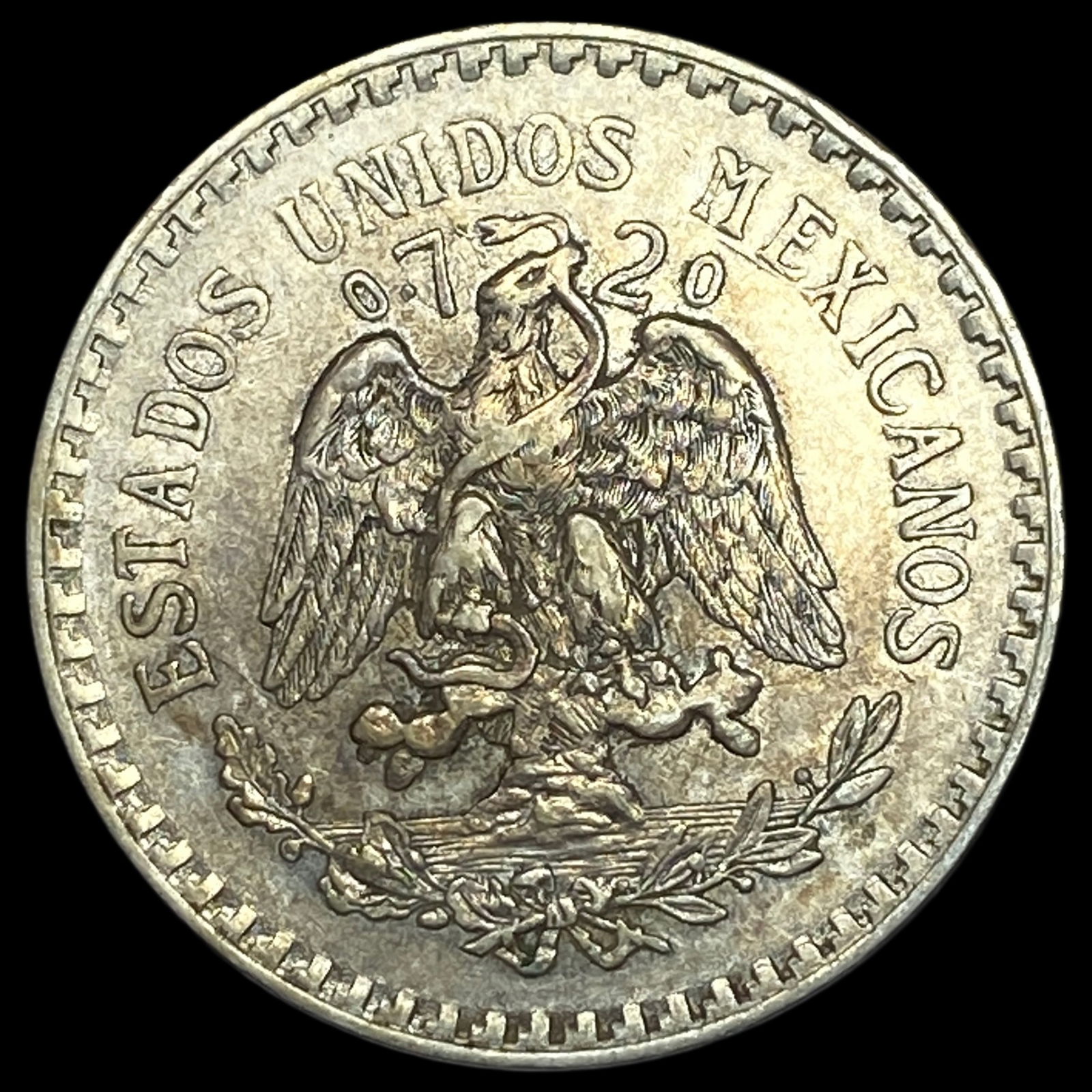 1926 M Mexico Silver 1 Peso CLOSELY UNCIRCULATED: 1926 M Mexico Silver 1 Peso CLOSELY UNCIRCULATED