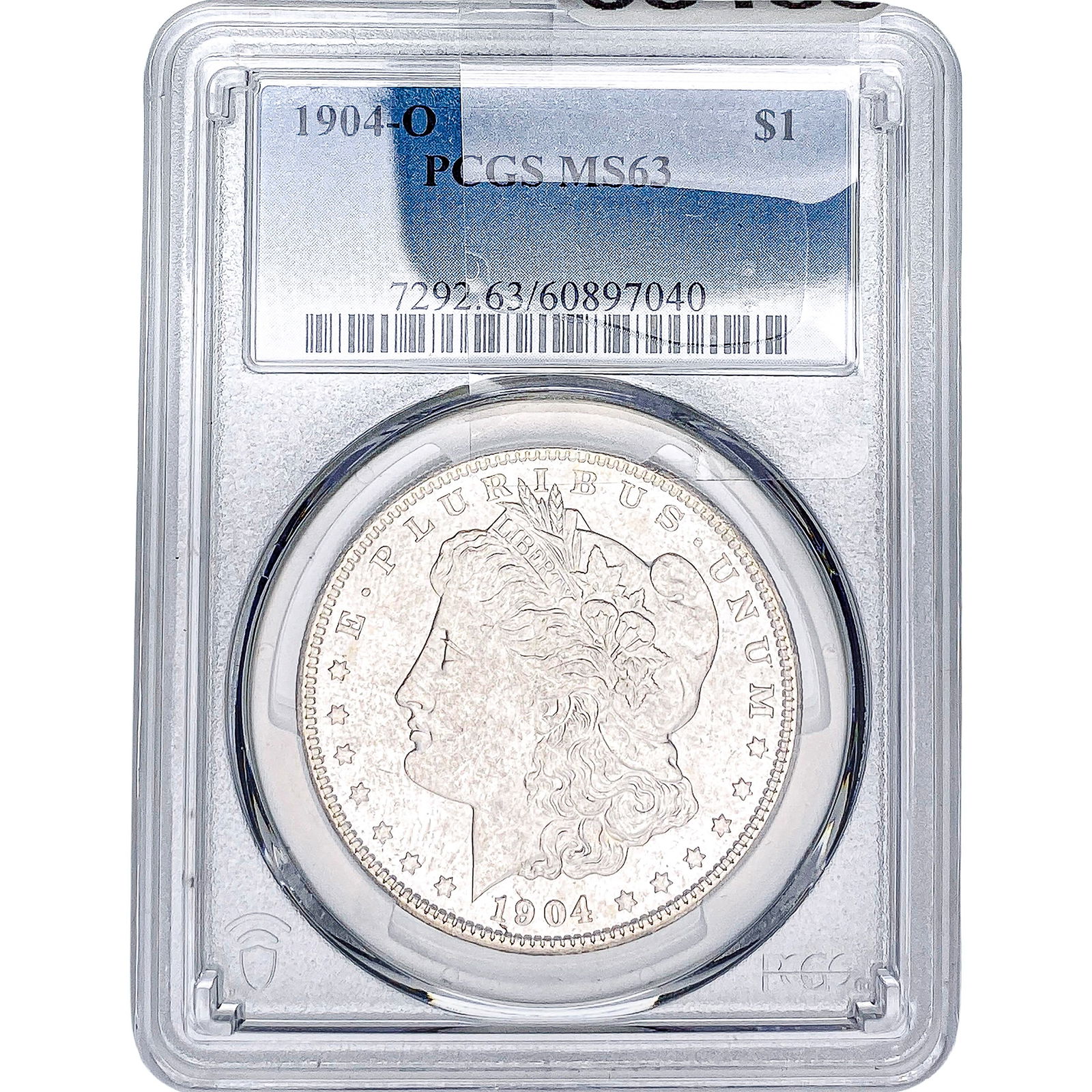 1904-O Morgan Silver Dollar PCGS MS63: 1904-O Morgan Silver Dollar PCGS MS63