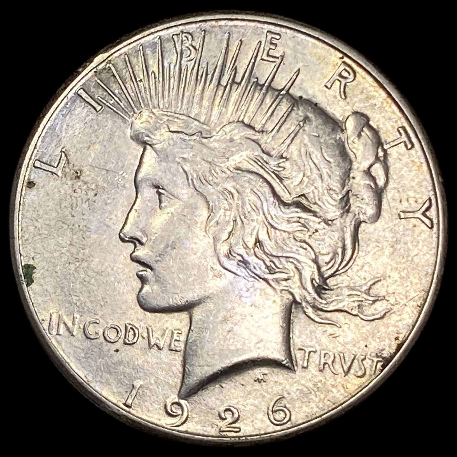 1926-S Peace Silver Dollar CLOSELY UNCIRCULATED: 1926-S Peace Silver Dollar CLOSELY UNCIRCULATED