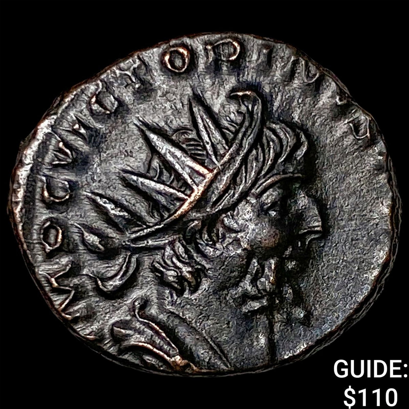 Gallic Empire Victorinus 269-271 Bi Antoninianus CHOICE AU: Gallic Empire Victorinus 269-271 Bi Antoninianus CHOICE AU