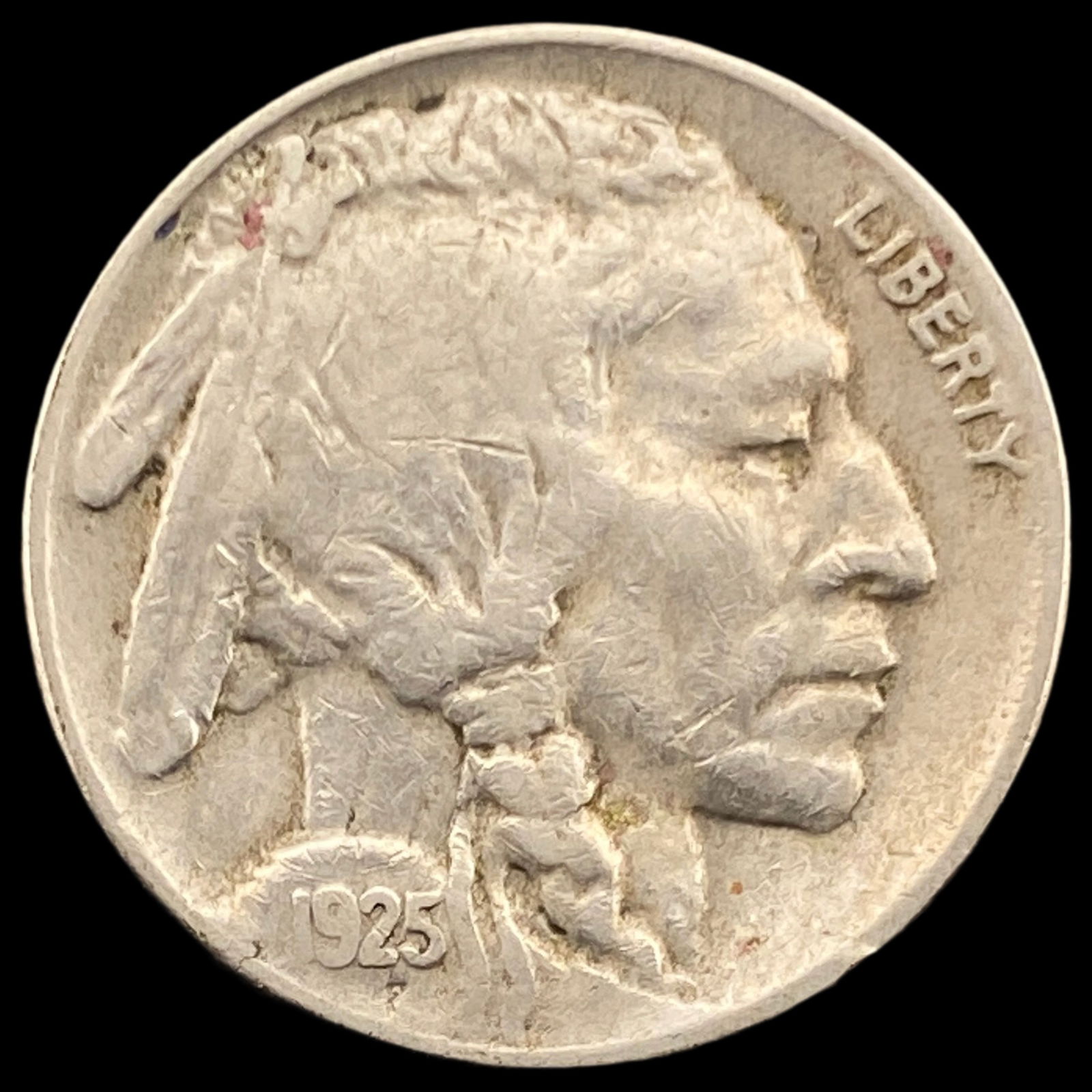 1925-S Buffalo Nickel LIGHTLY CIRCULATED: 1925-S Buffalo Nickel LIGHTLY CIRCULATED