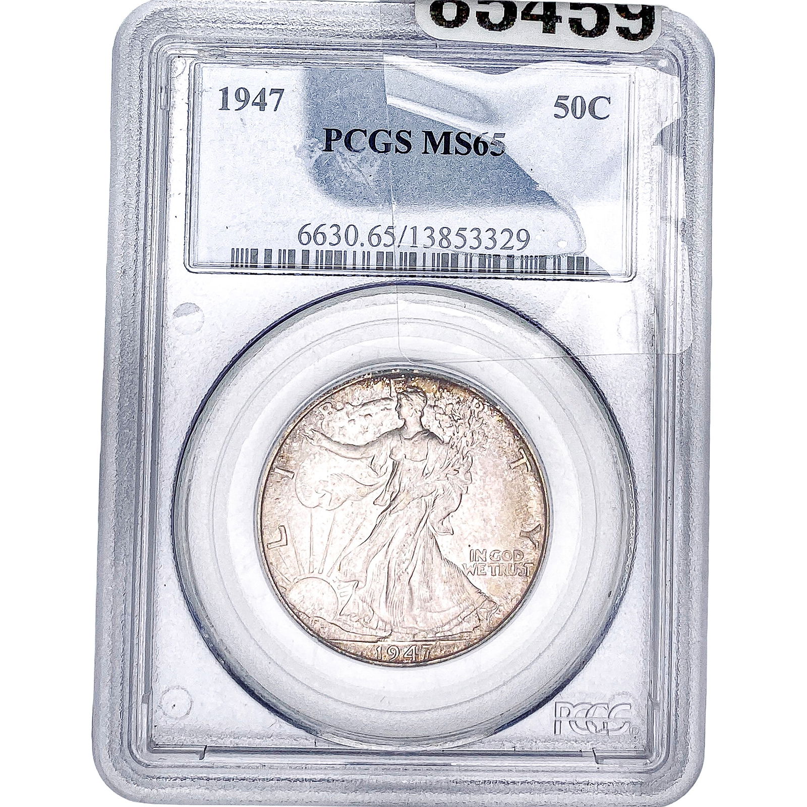 1947 Walking Liberty Half Dollar PCGS MS65: 1947 Walking Liberty Half Dollar PCGS MS65