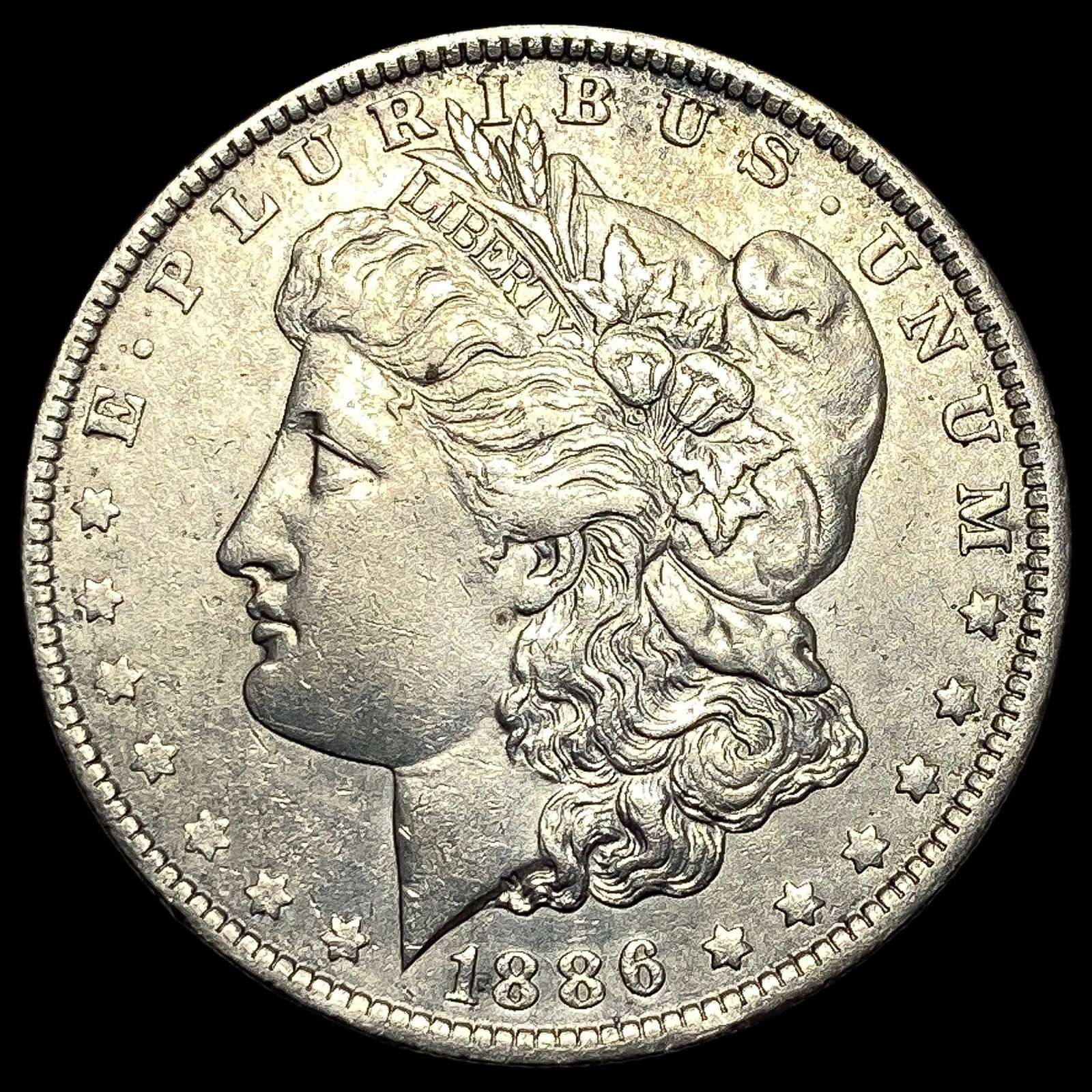 1886-O Morgan Silver Dollar CHOICE AU: 1886-O Morgan Silver Dollar CHOICE AU