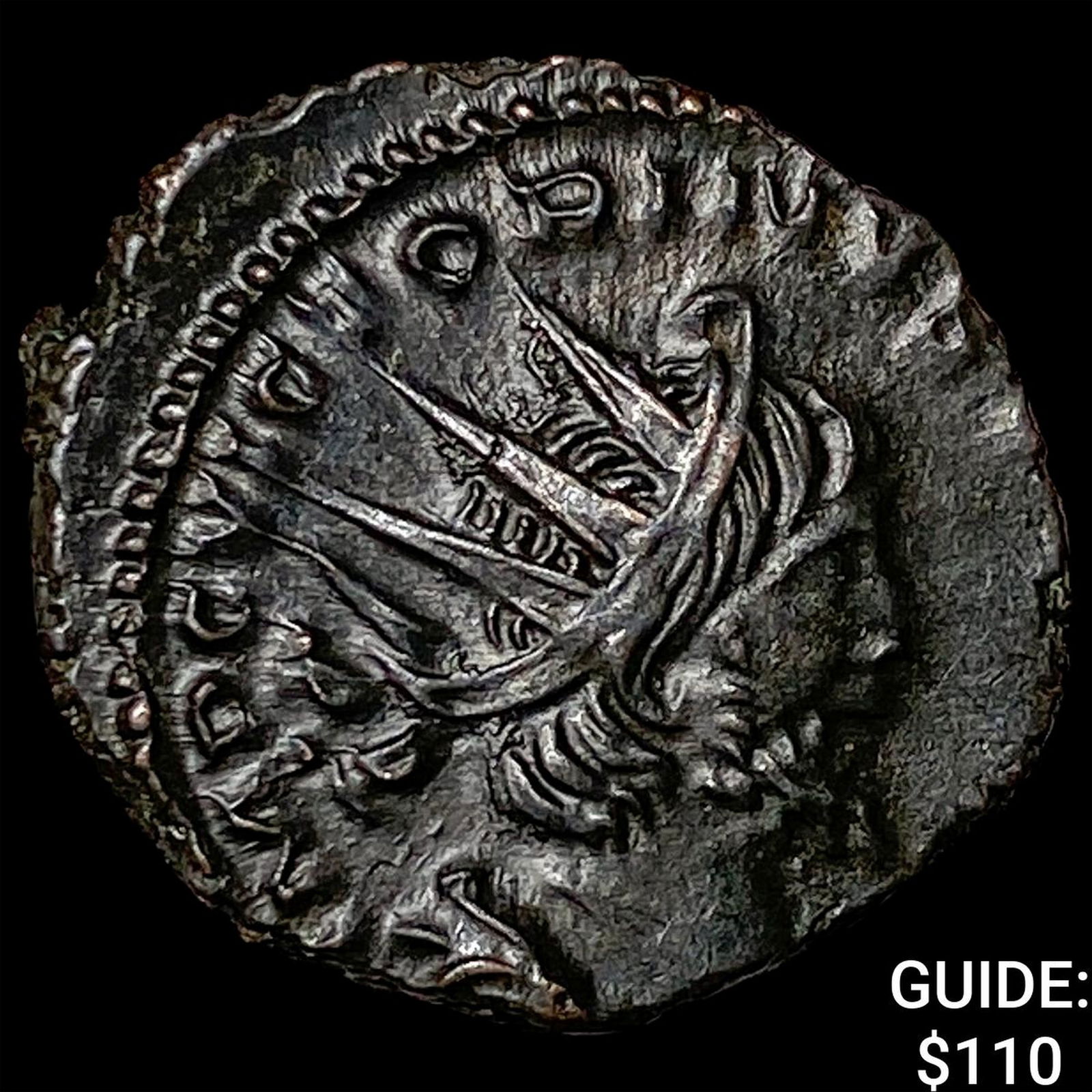 Gallic Empire Victorinus 269-271 Bi Antoninianus CHOICE AU: Gallic Empire Victorinus 269-271 Bi Antoninianus CHOICE AU