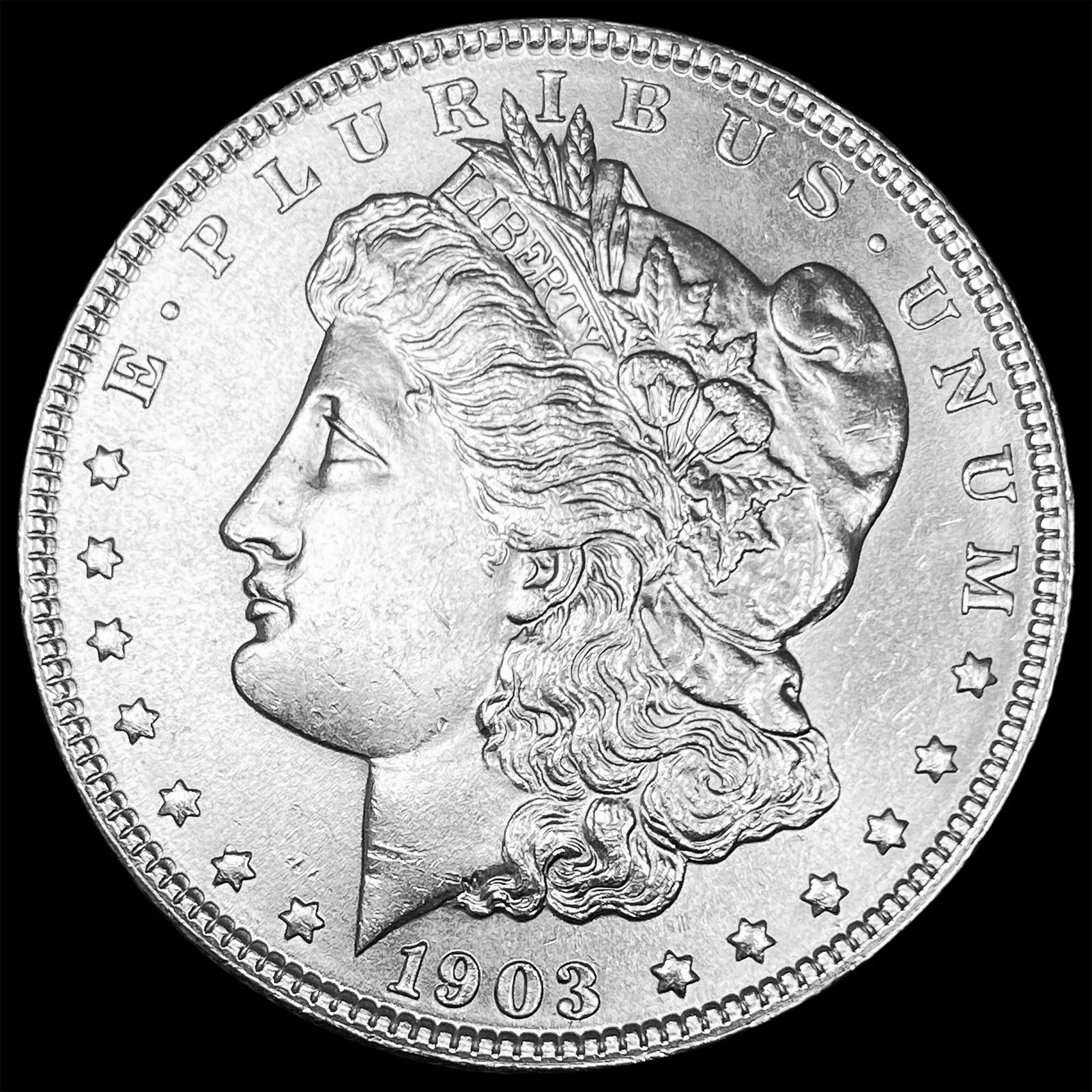 1903 Morgan Silver Dollar CLOSELY UNCIRCULATED: 1903 Morgan Silver Dollar CLOSELY UNCIRCULATED