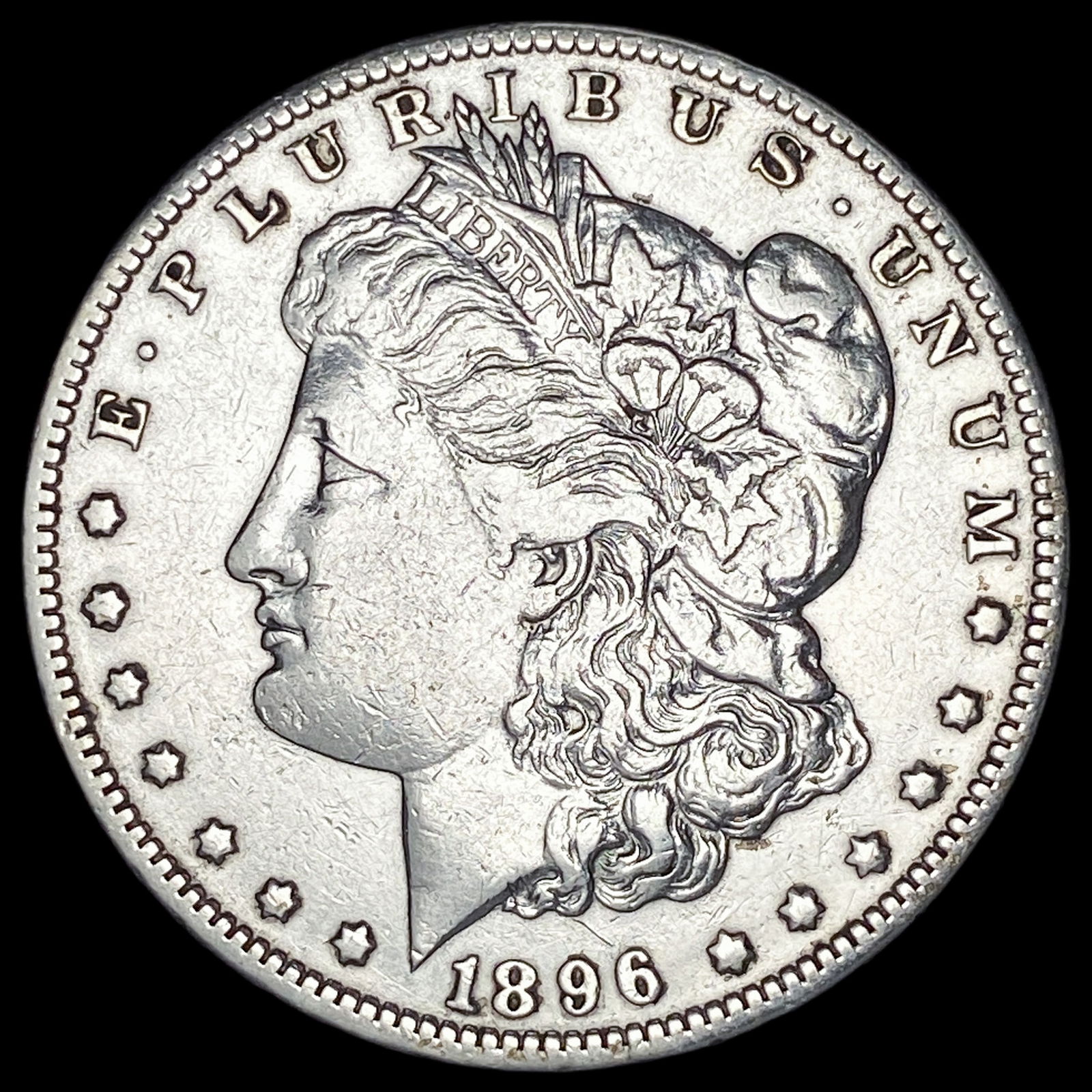 1896-O Silver Morgan Dollar CLOSE UNC: 1896-O Silver Morgan Dollar CLOSE UNC