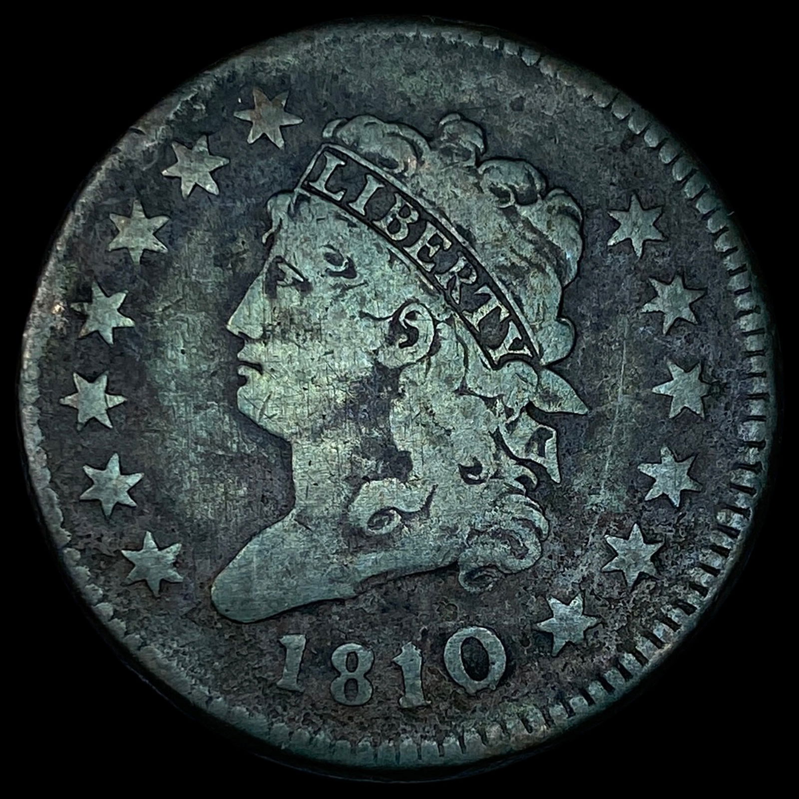 1810 Classic Head Large Cent LIGHTLY CIRCULATED (1 of 2)
