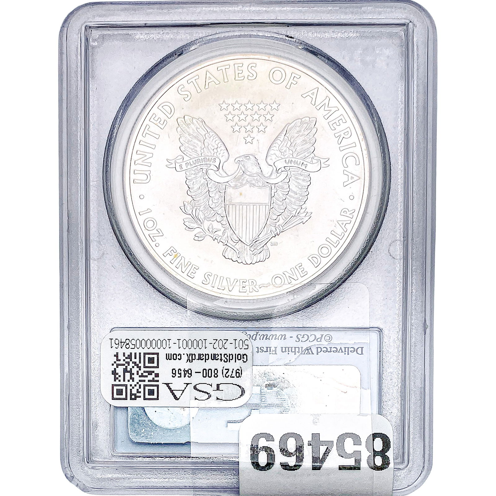 2011 Silver Eagle PCGS MS70 - 2