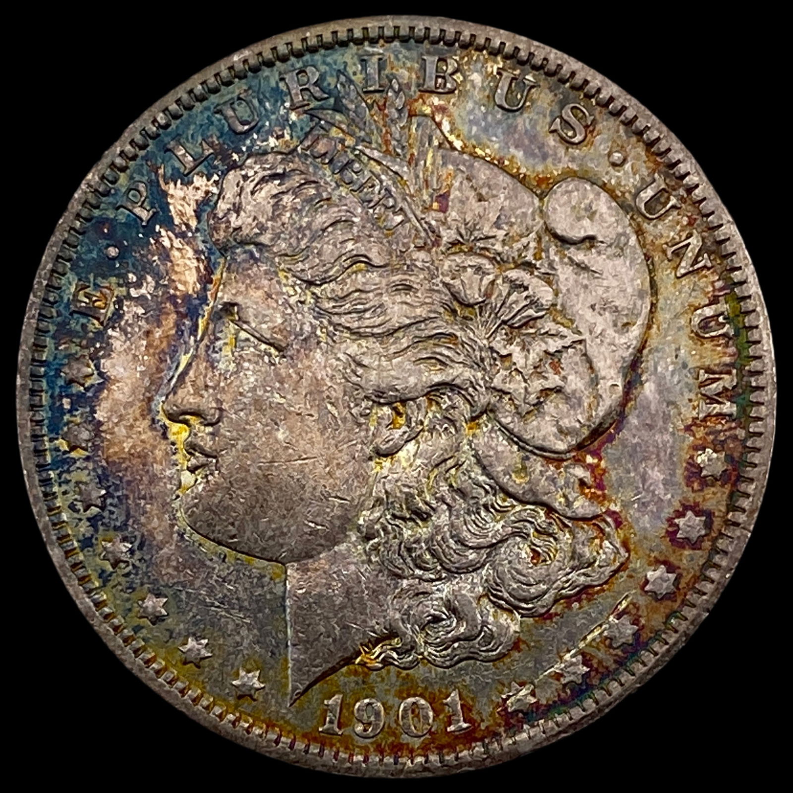 1901-S Silver Morgan Dollar CLOSELY UNCIRCULATED: 1901-S Silver Morgan Dollar CLOSELY UNCIRCULATED
