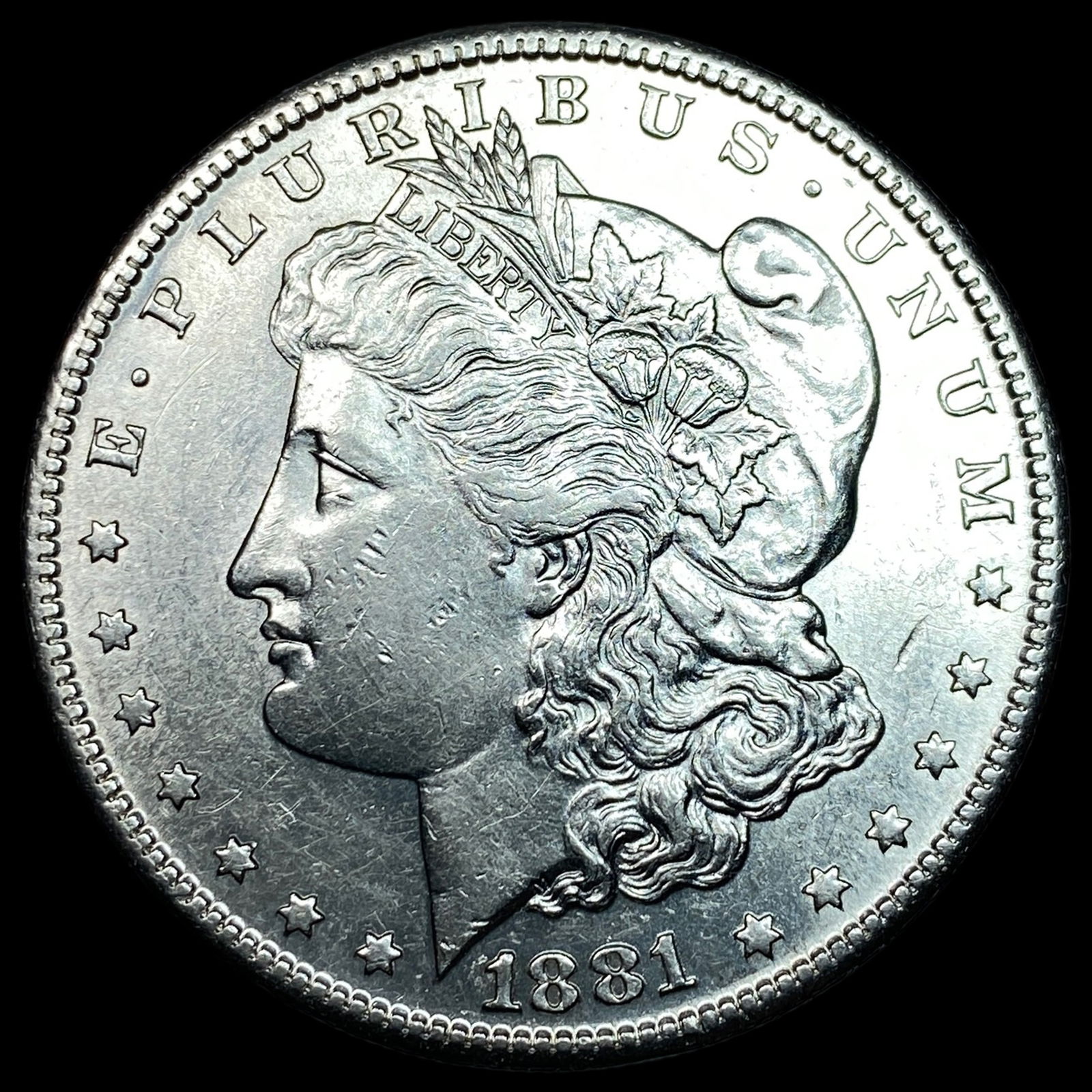1881-S Silver Morgan Dollar UNCIRCULATED: 1881-S Silver Morgan Dollar UNCIRCULATED